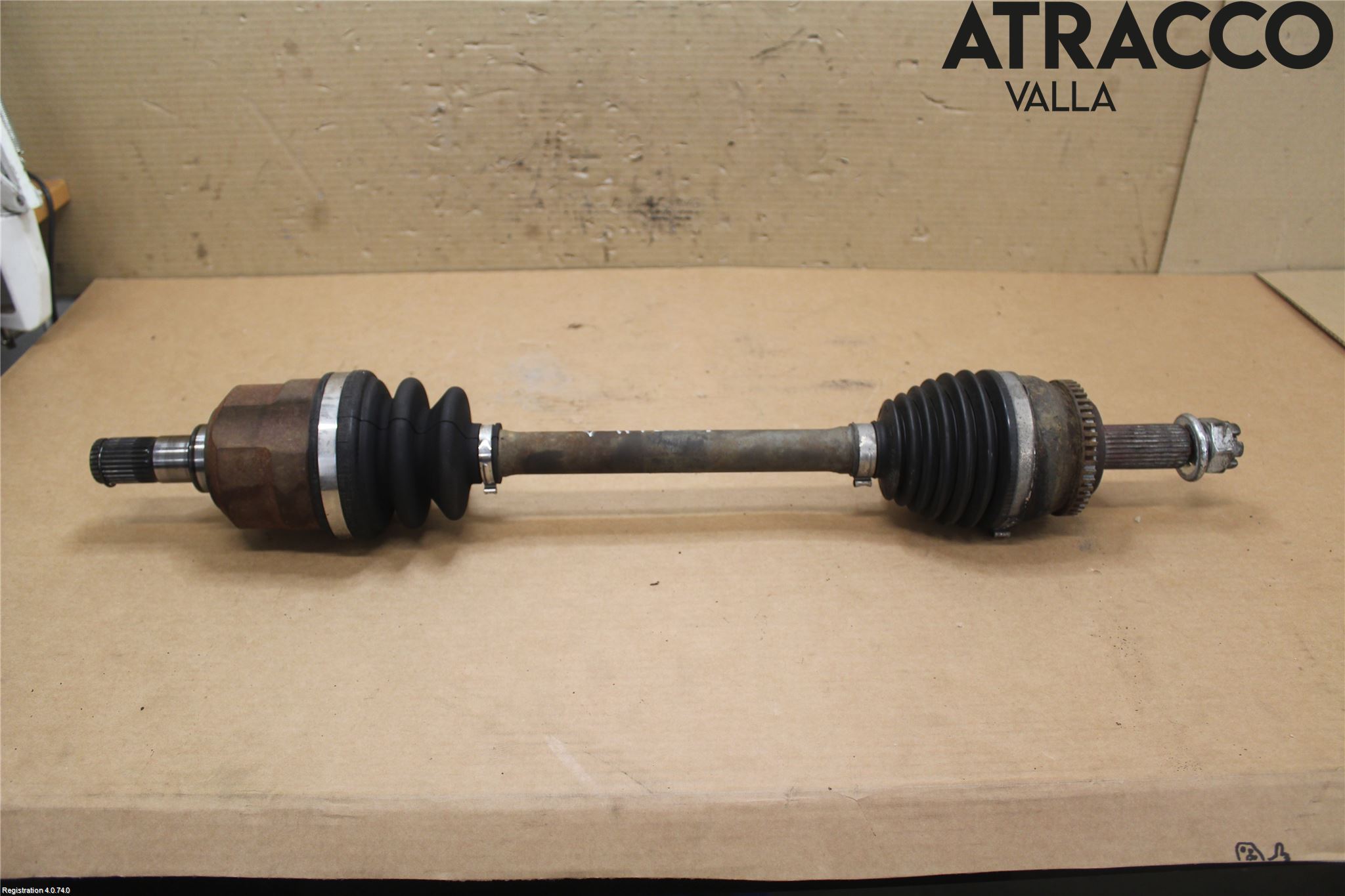 Hyundai i30 FD 07-12 Drivaxel Fram Vänster