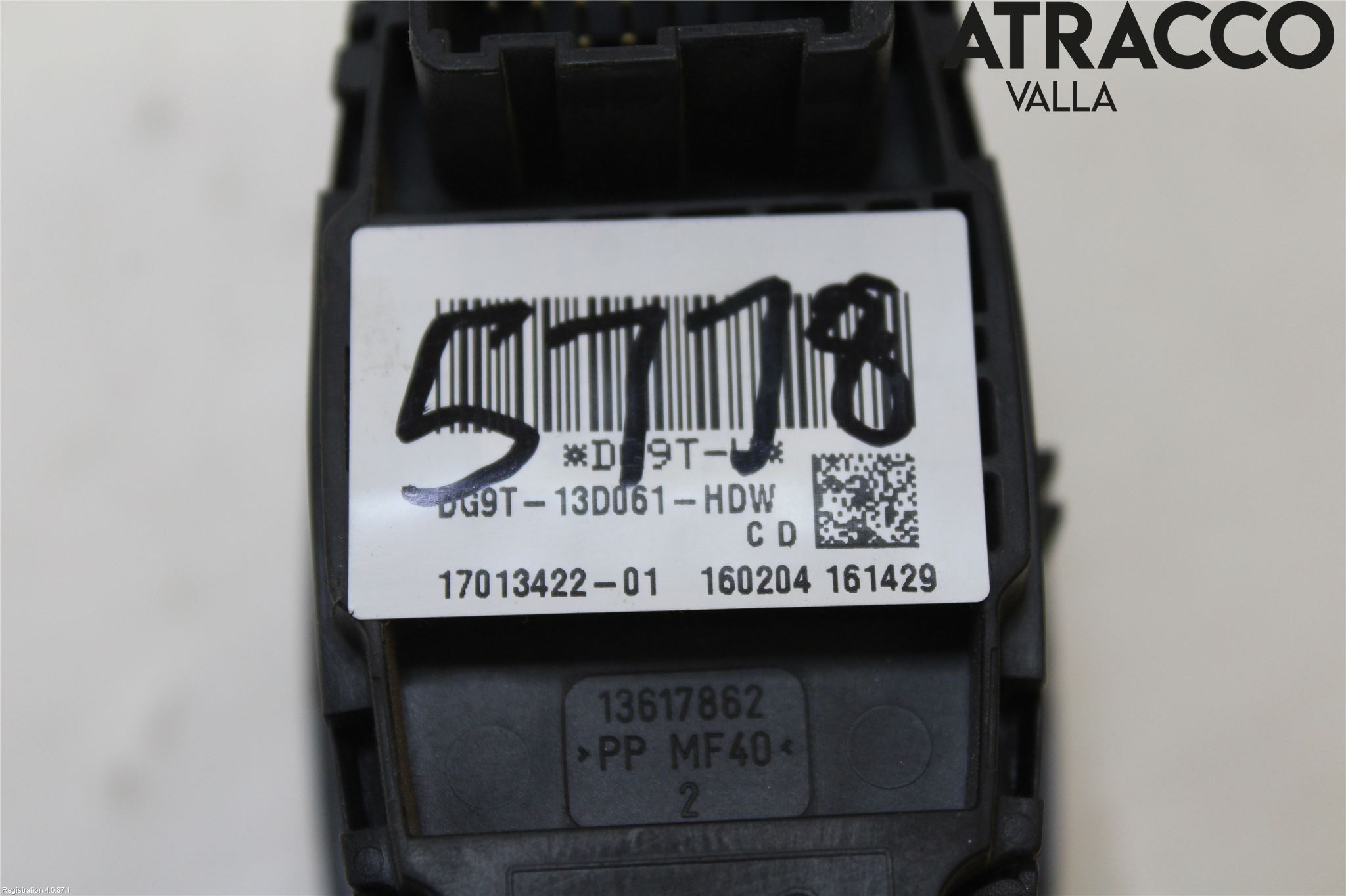 Ford RANGER EU 12-23 Strömställare Ljus