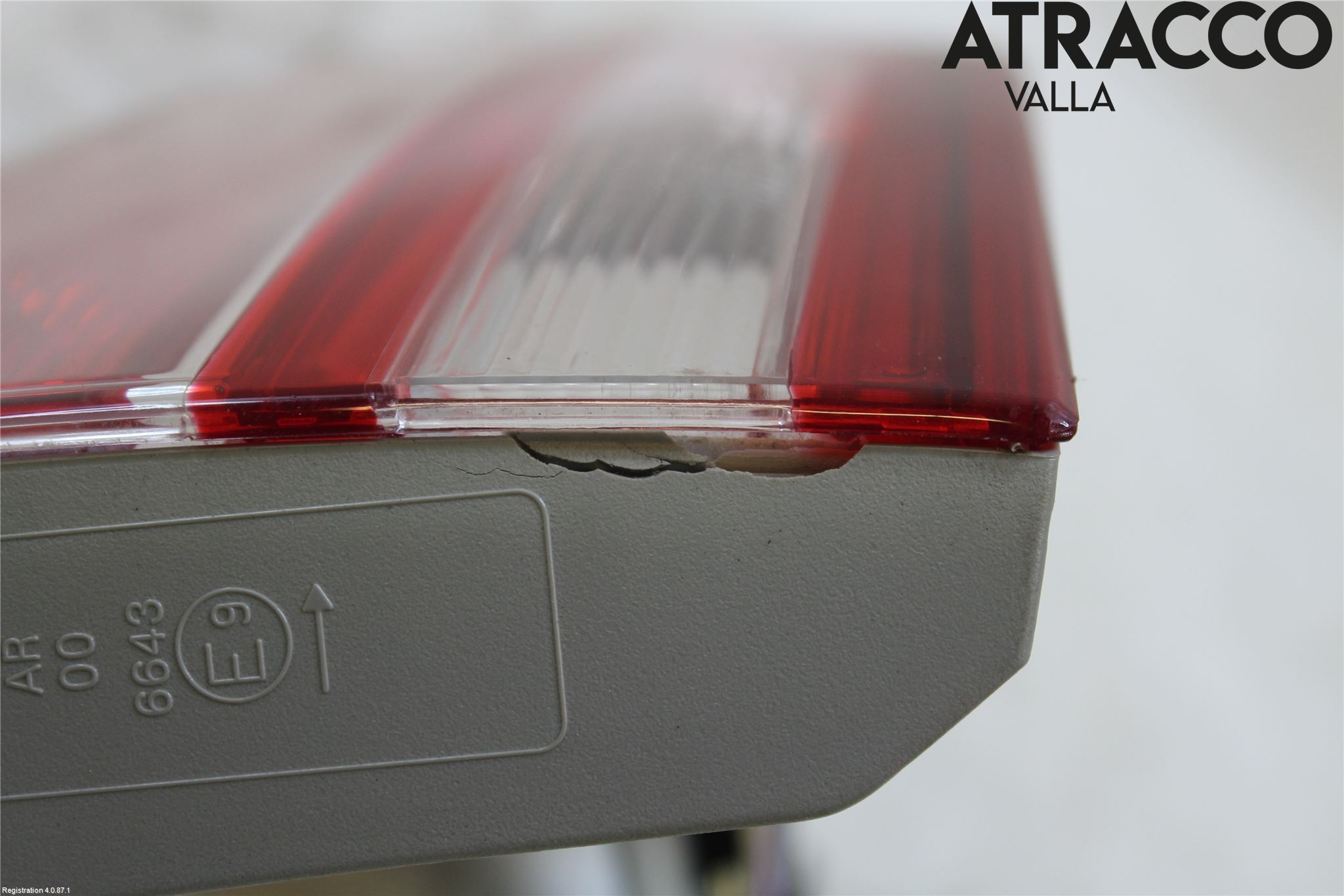 Ford B-MAX 12-17 Bakljus Lucka Vä