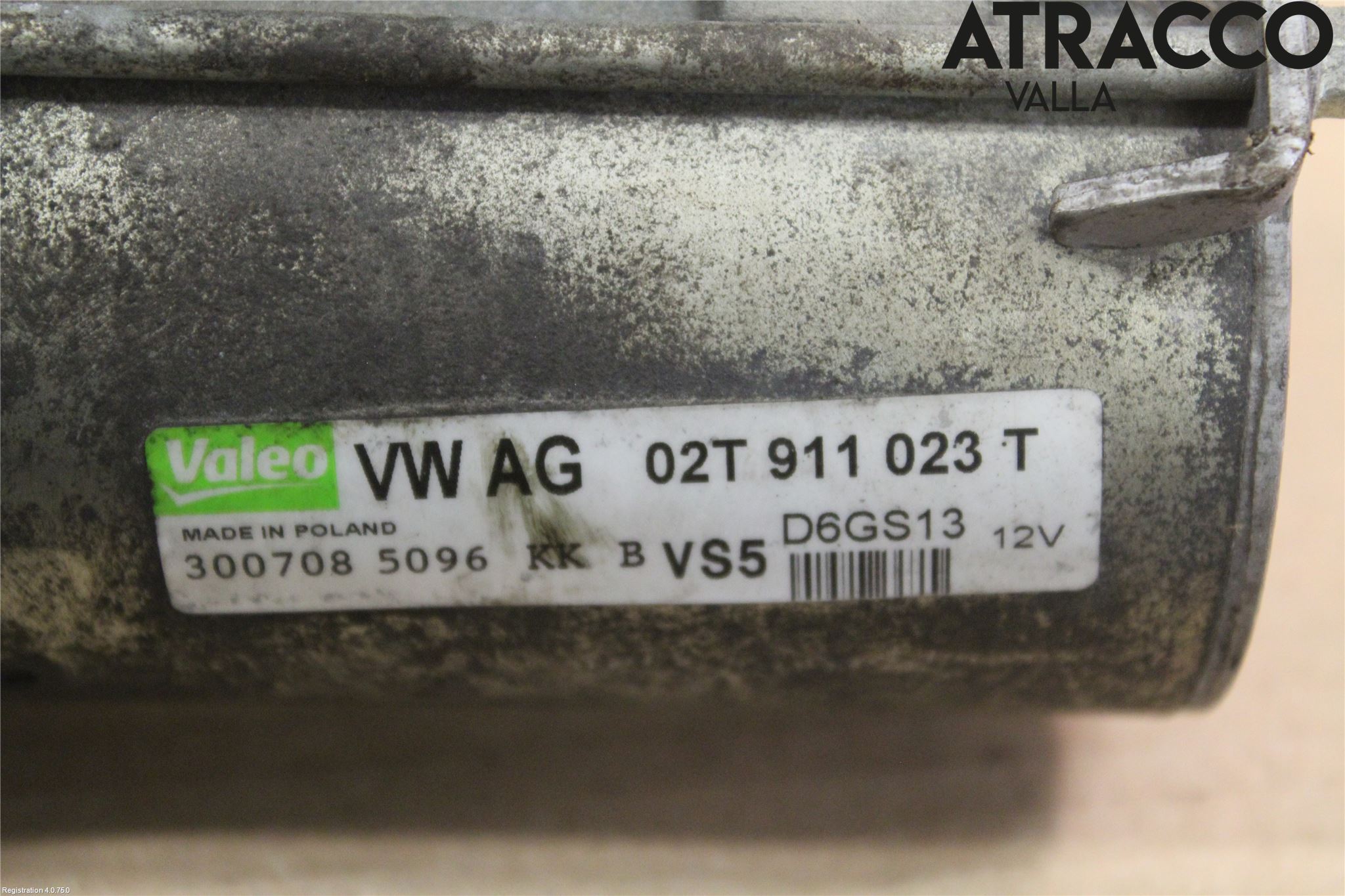 Volkswagen VW GOLF V 04-09 Startmotor
