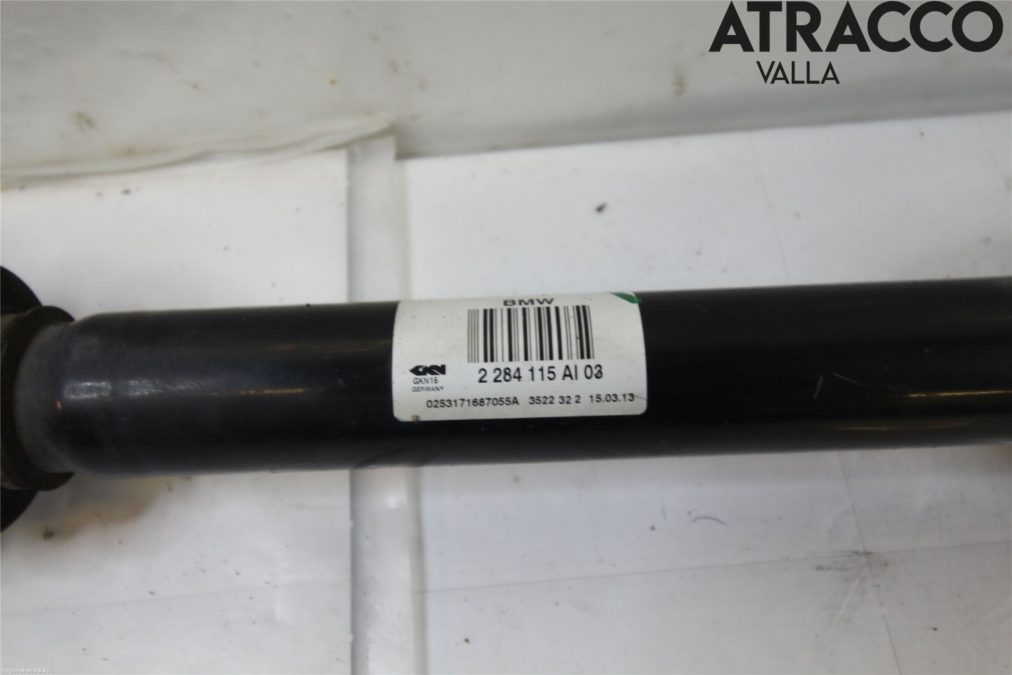 BMW 5 F10/F11/F18 09-17 Drivaxel Bak Vänster