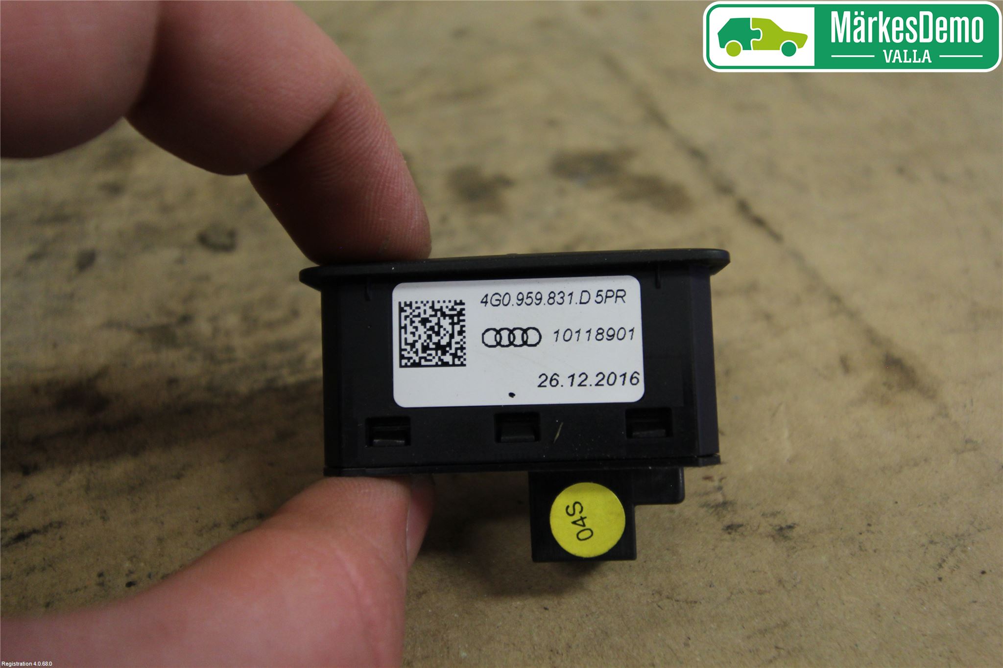 Audi A5 17- Strömställare Baklucka