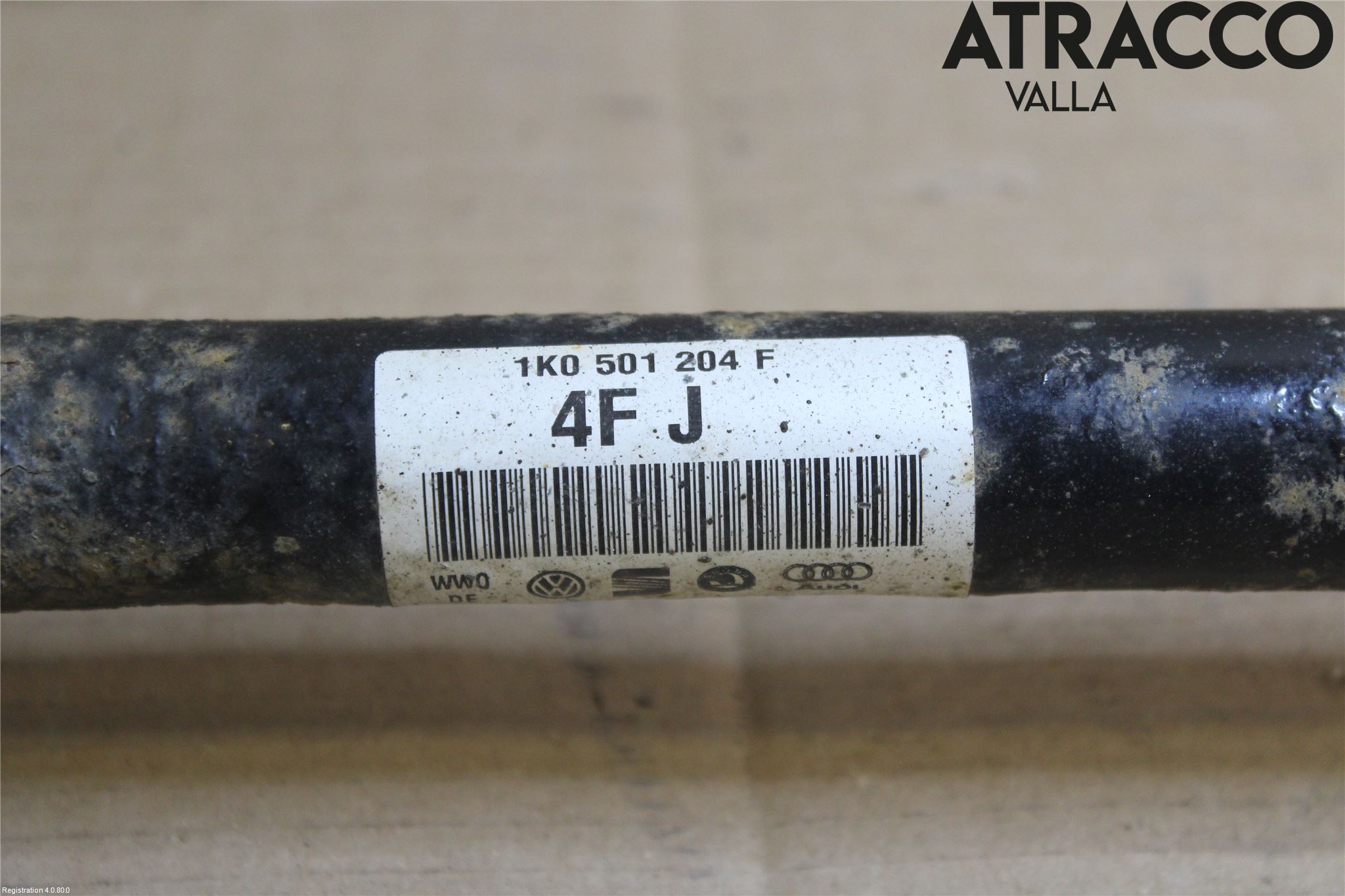 Volkswagen VW TIGUAN 07-16 Drivaxel Bak Höger