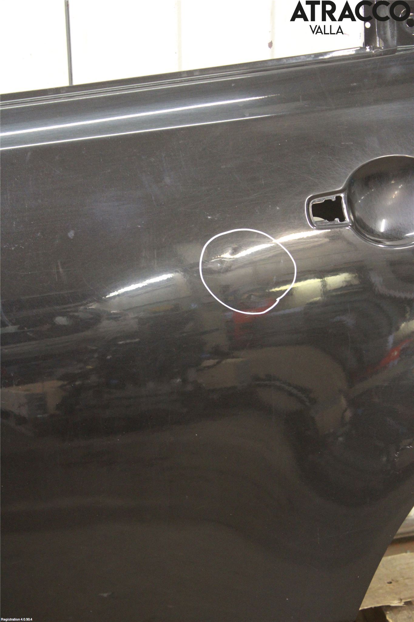 Nissan QASHQAI+2  10-14 Dörr Bak Vänster