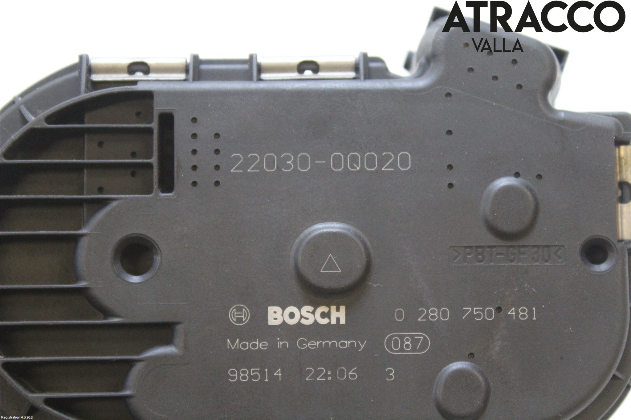 Toyota AYGO 06-14 Injspjällhus