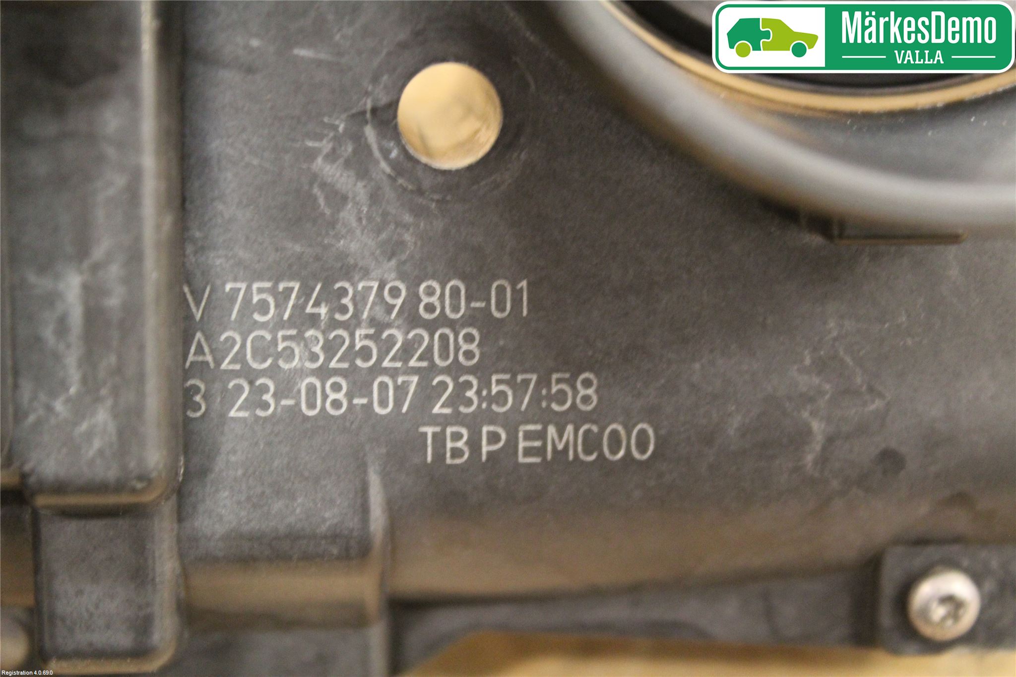 Peugeot 207 Injspjällhus