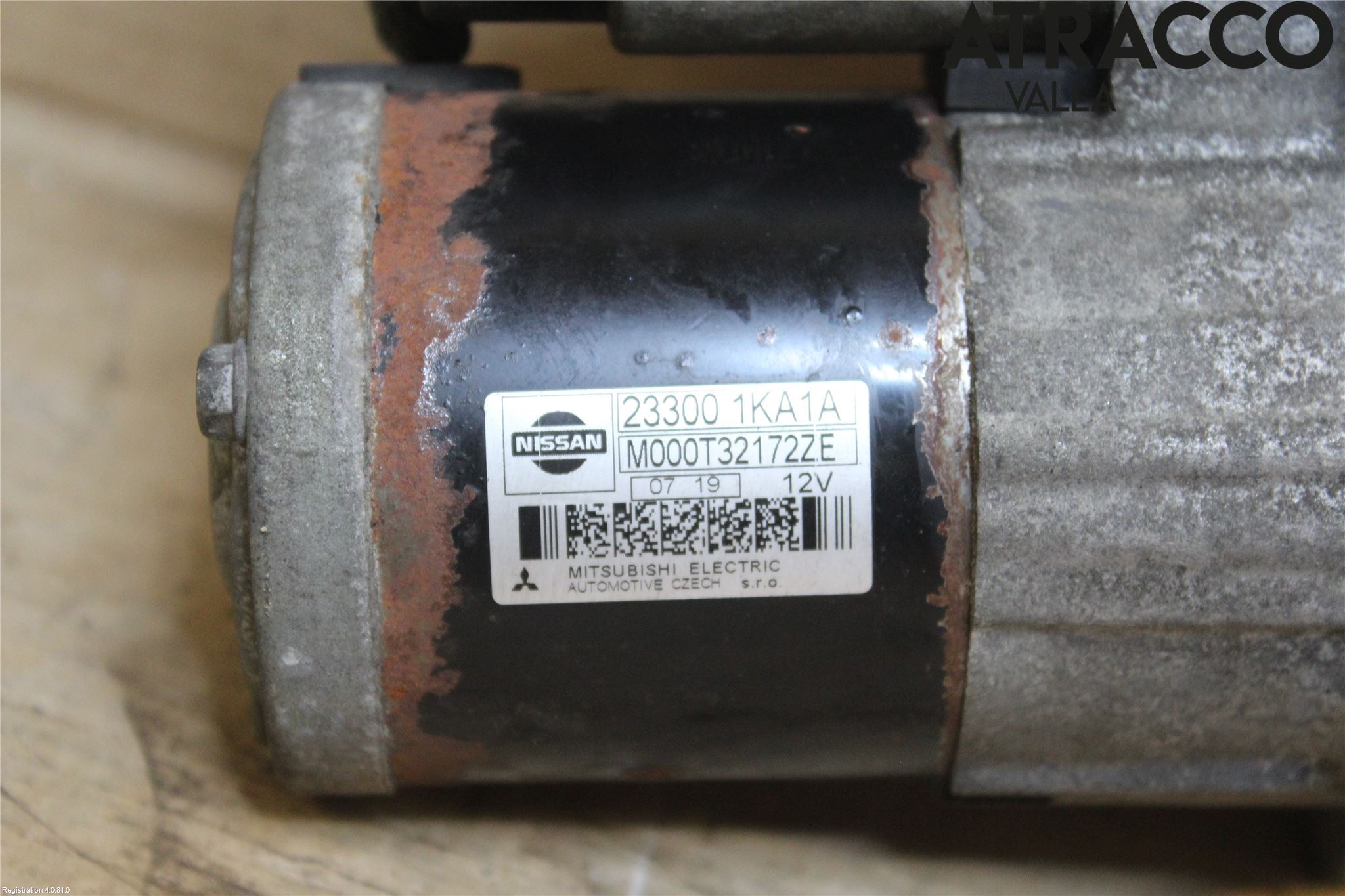 Nissan JUKE 10-14 Startmotor