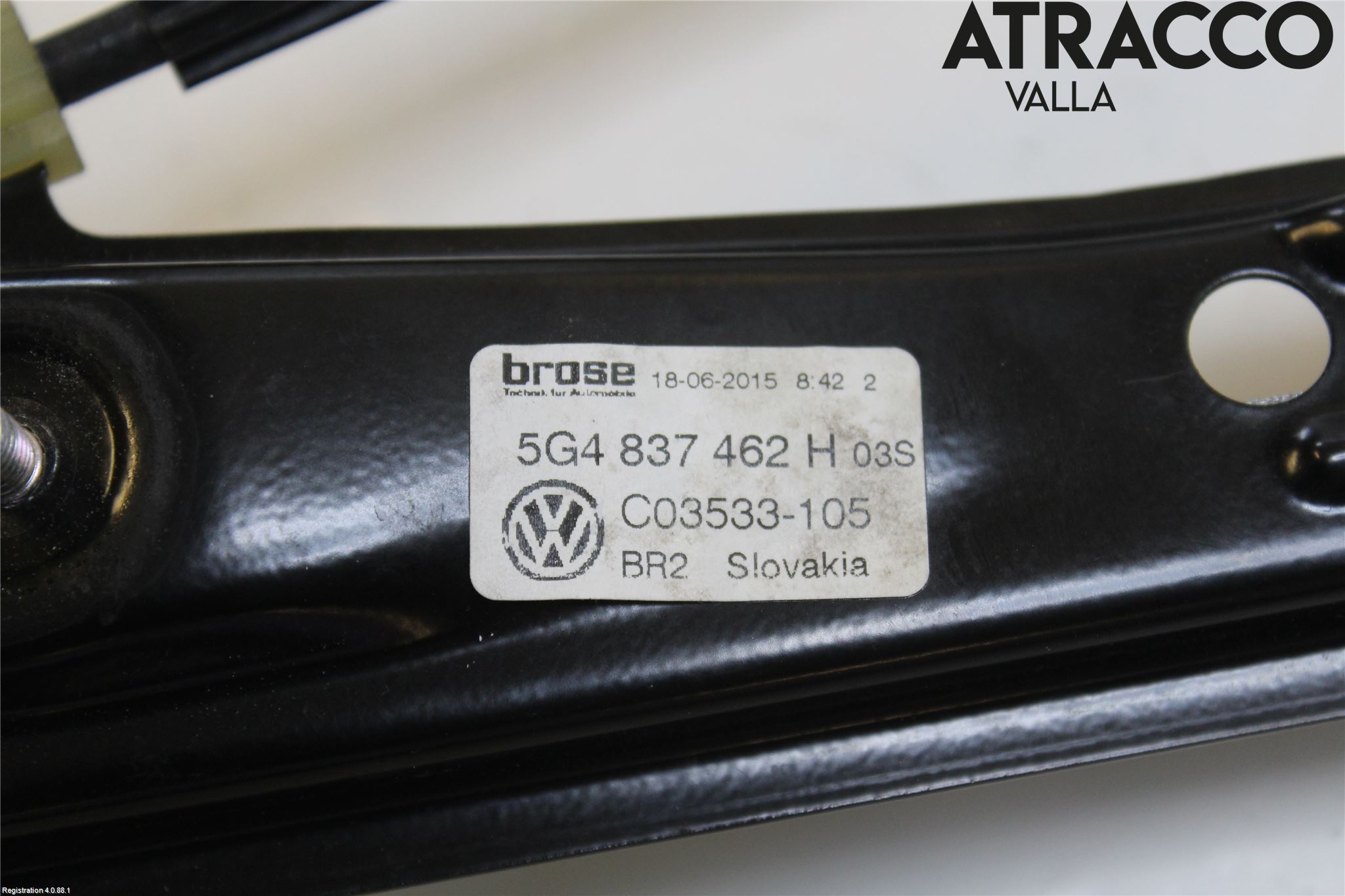 Volkswagen VW GOLF / E-GOLF VII 13-20 Fönsterhiss El Kompl