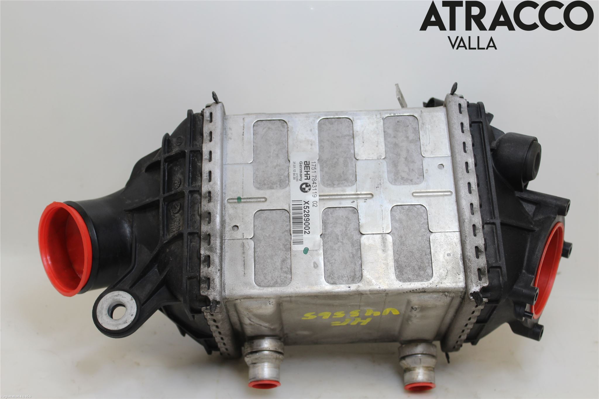 BMW 5 F10/F11/F18 09-17 Laddluft-Intercooler Kyl