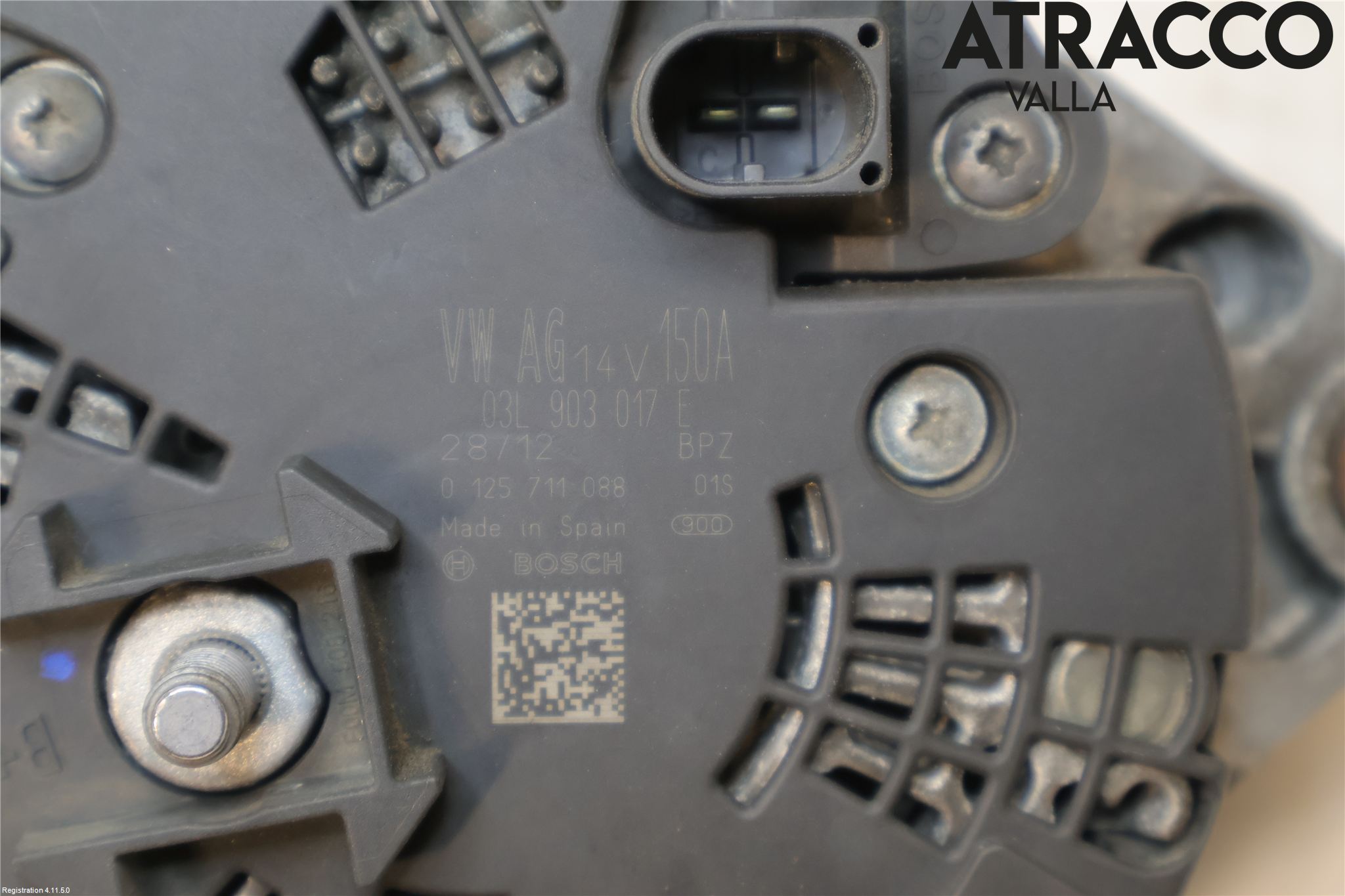 Audi A4 12-15 Generator