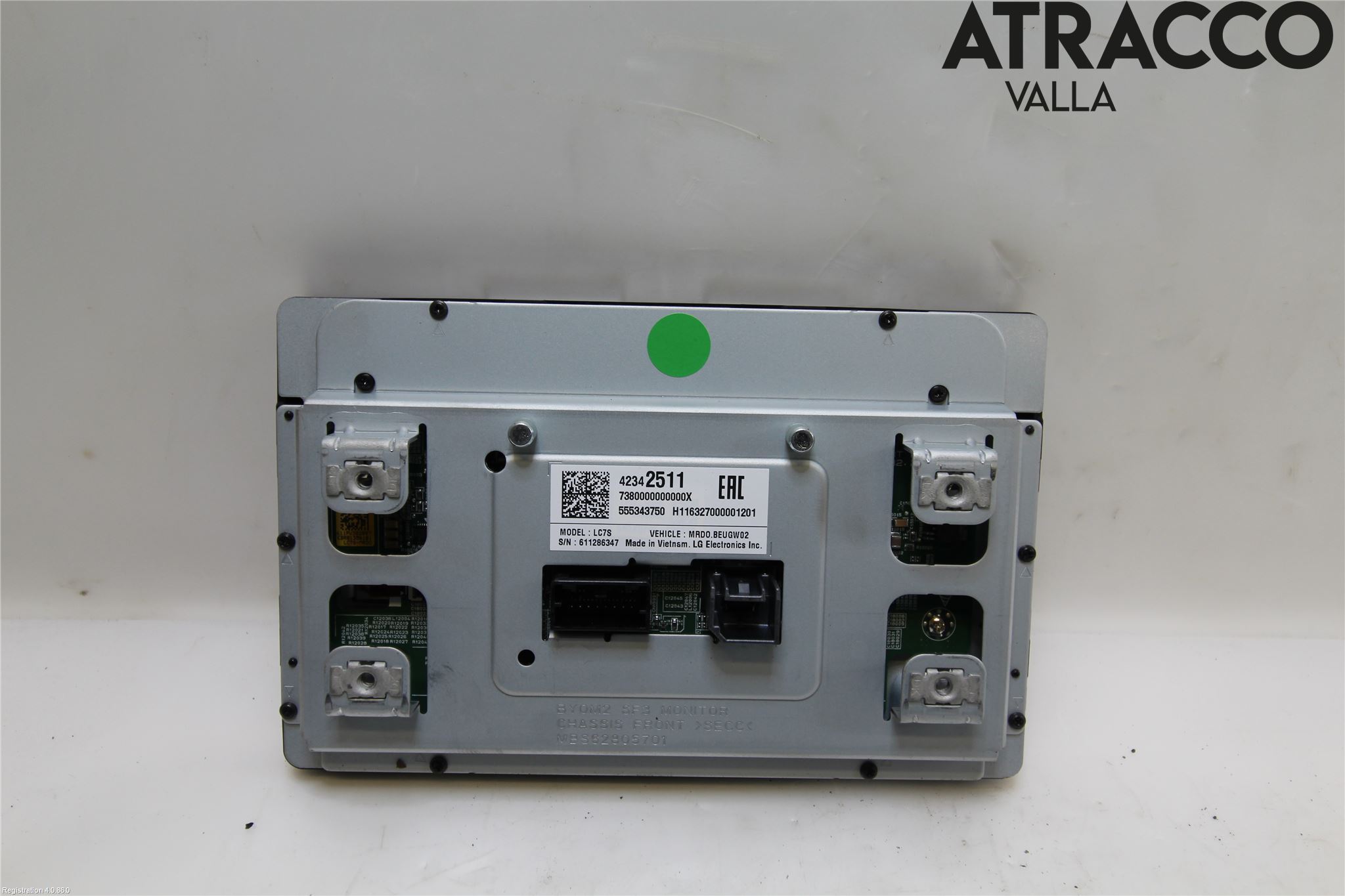 Opel ASTRA K 16-22 Bildskärm