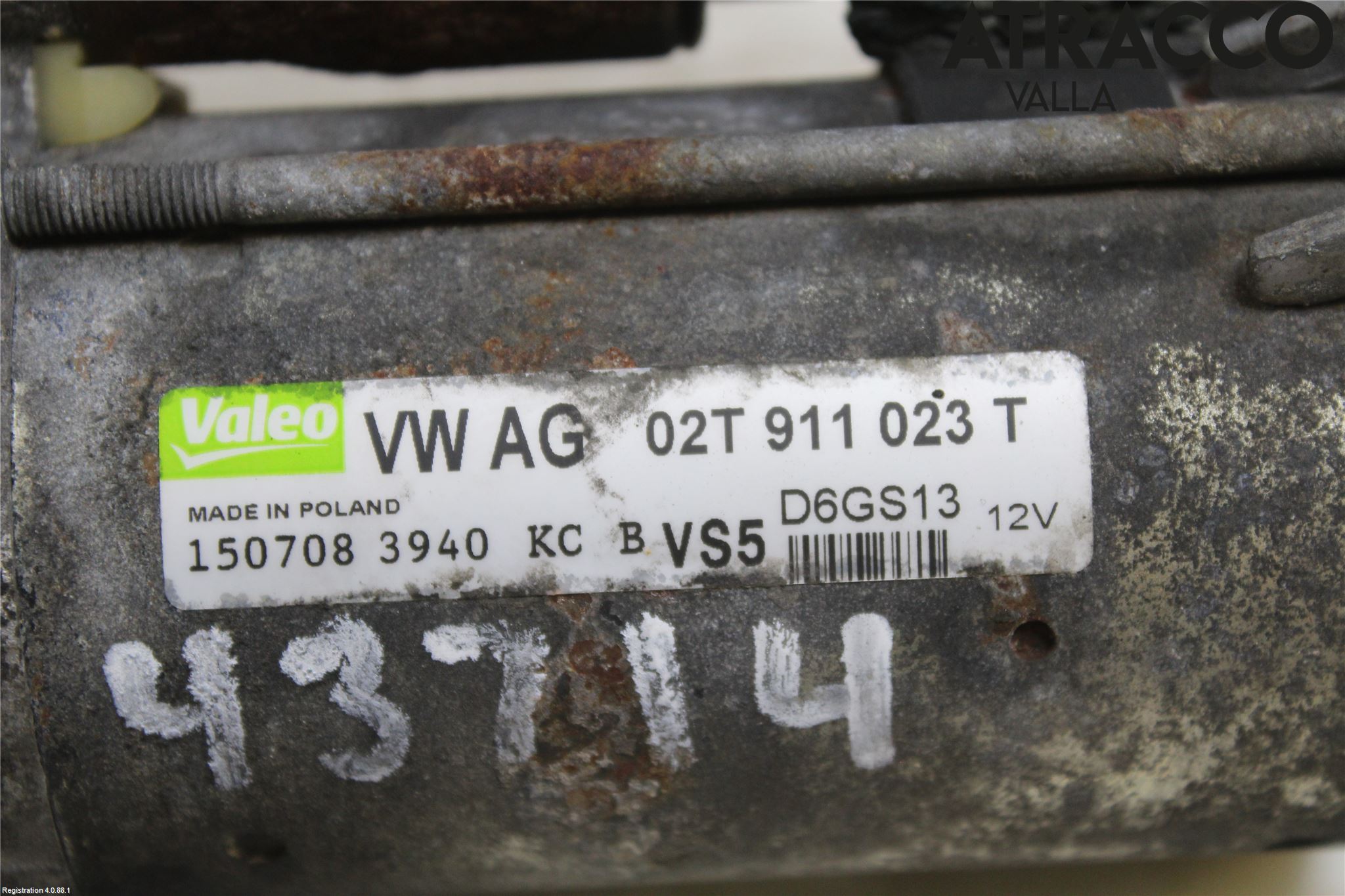 Volkswagen VW GOLF V 04-09 Startmotor