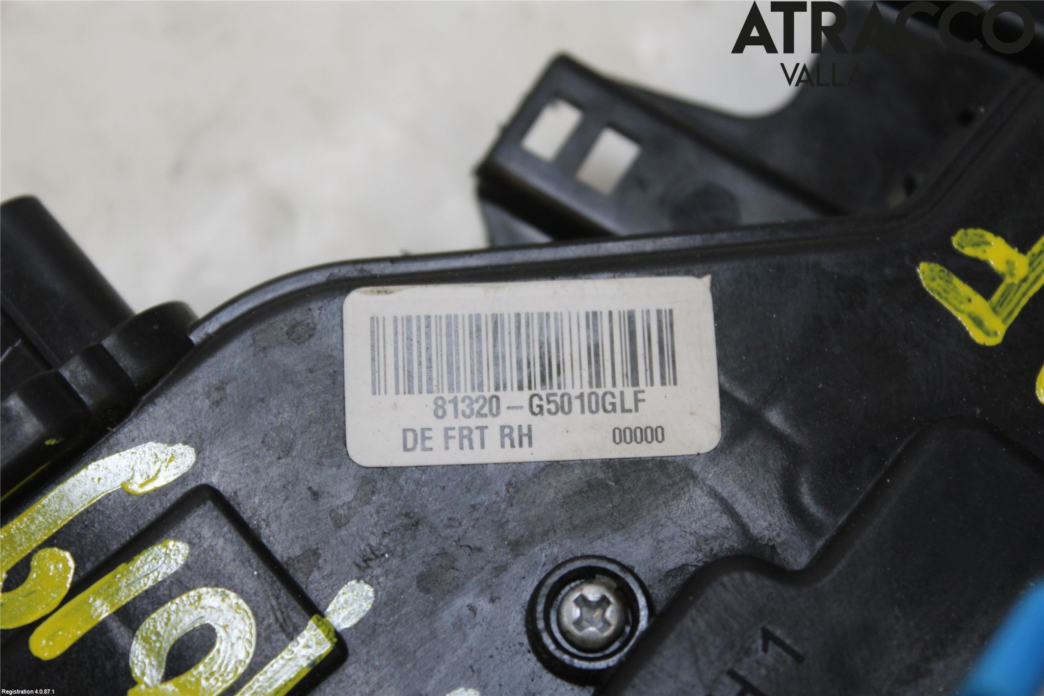 Kia NIRO (DE) 17-22 Låskista-Dörrlås