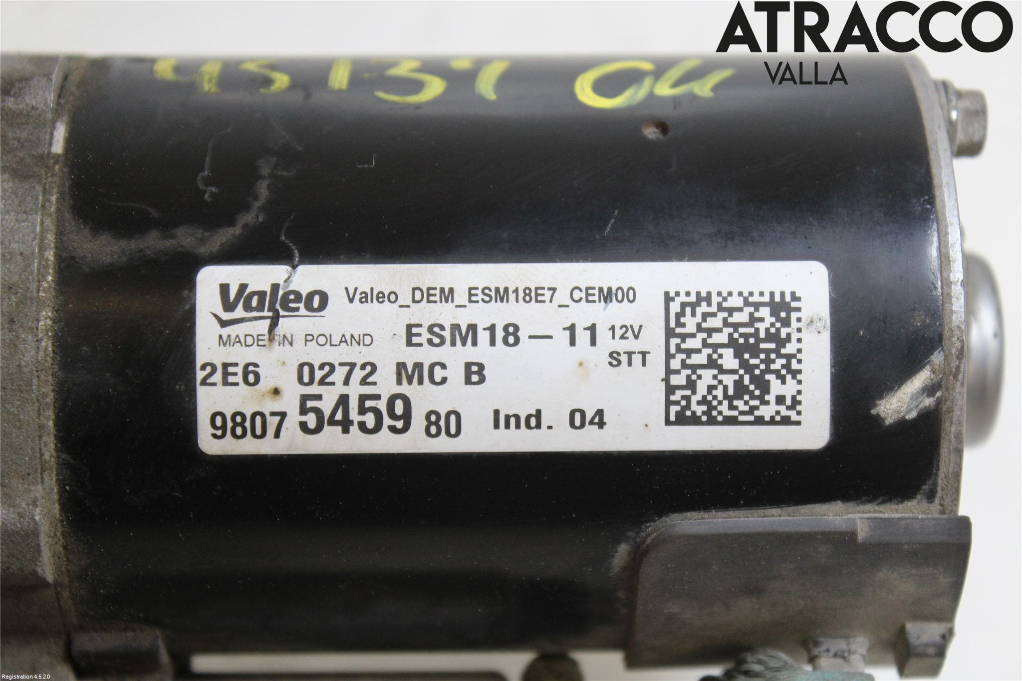 Citroen C3 10-17 Startmotor