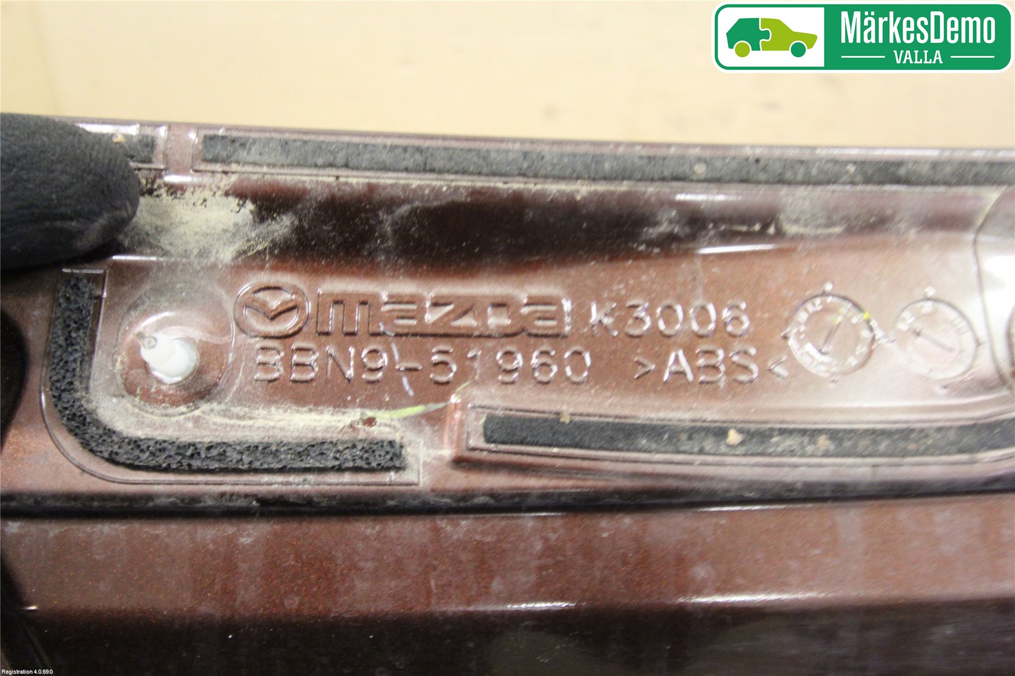 Mazda 3 II 09-13 Spoiler Baklucka