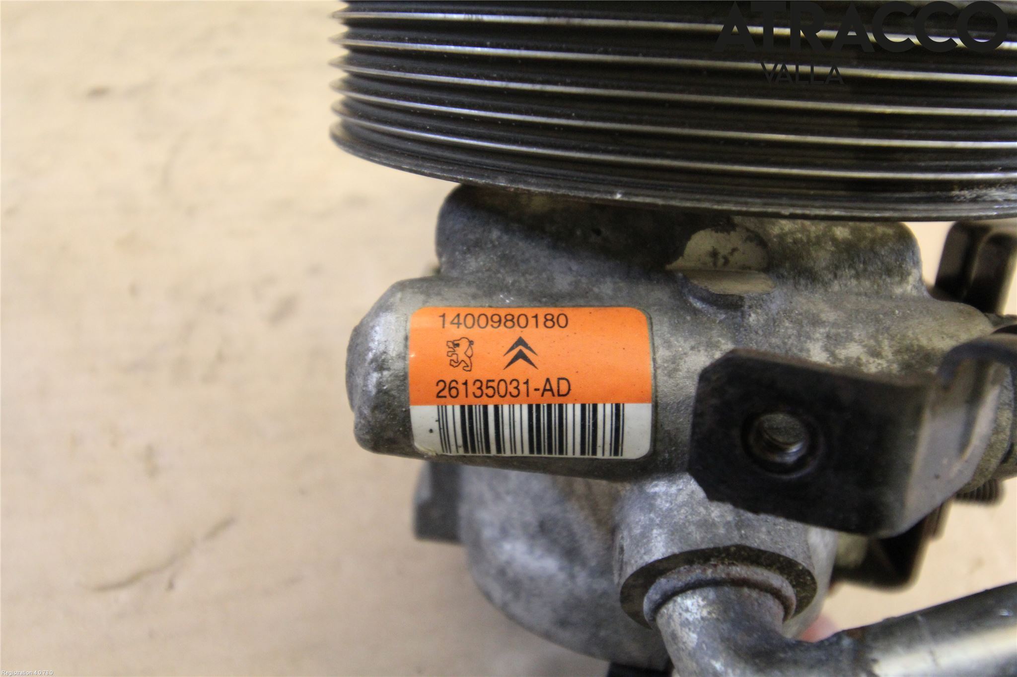 Peugeot BIPPER Styrservopump