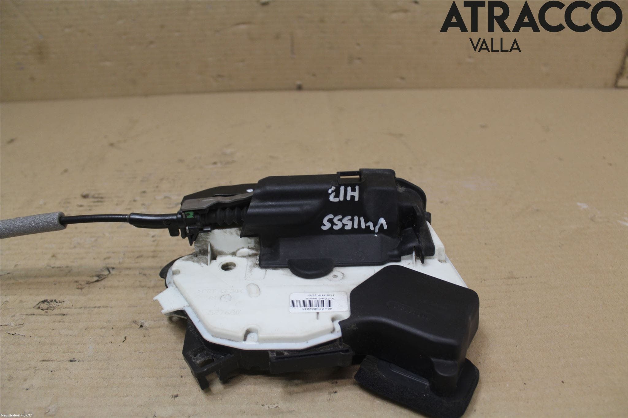 Volkswagen VW POLO 10-17 Låskista-Dörrlås