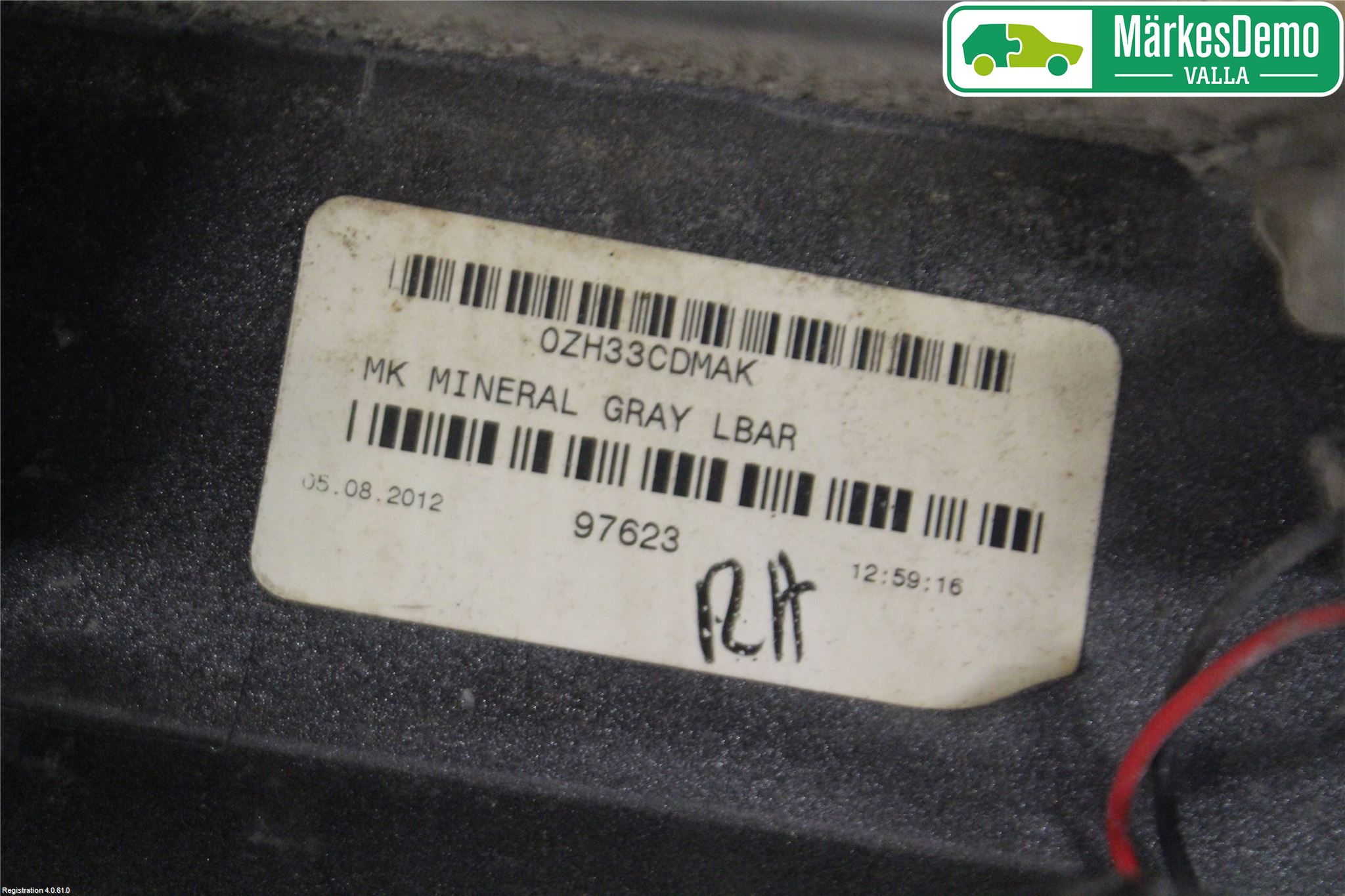 Jeep PATRIOT Bakluckehandtag