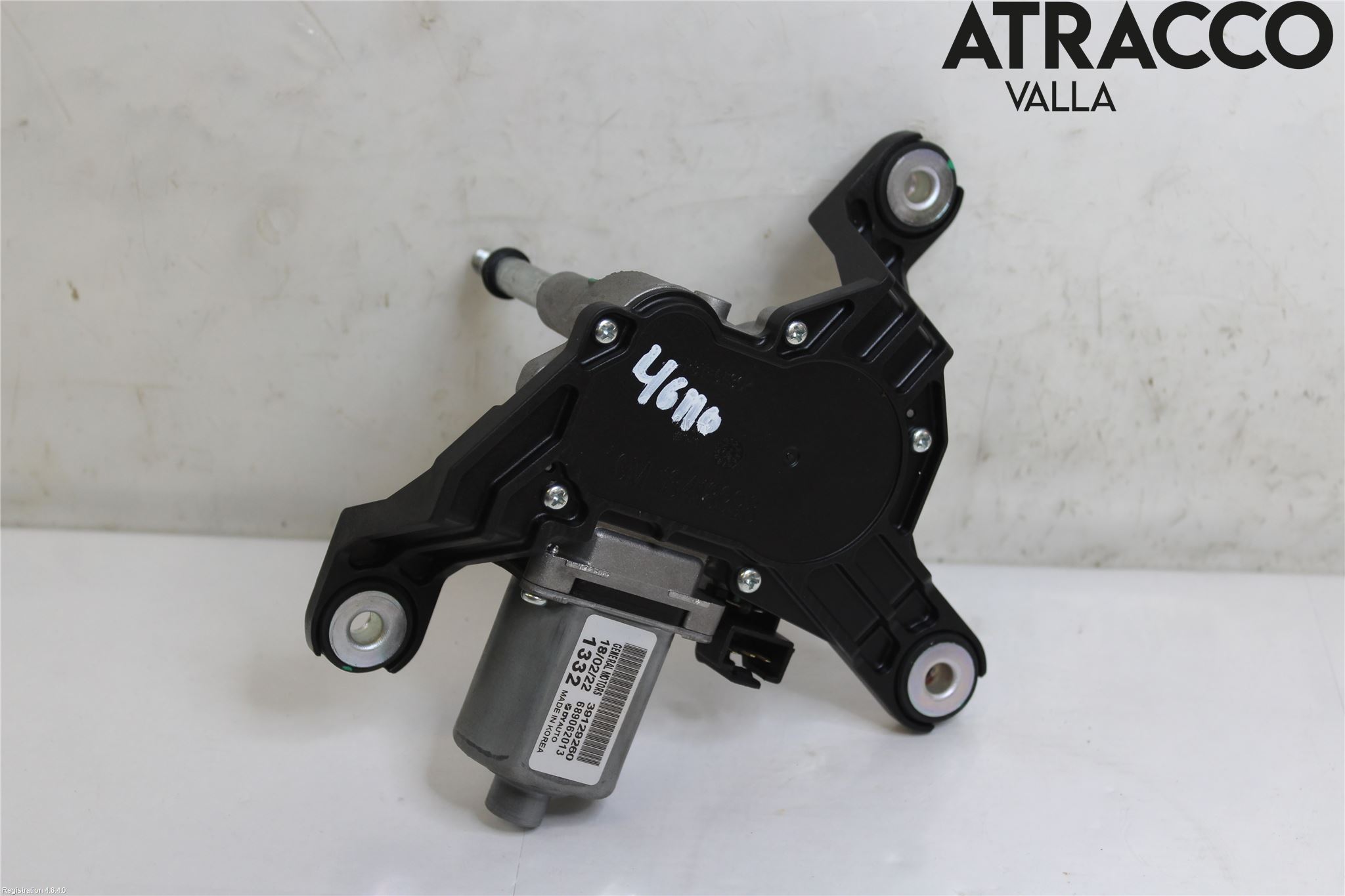 Opel ASTRA K 16-22 Torkarmotor Baklucka
