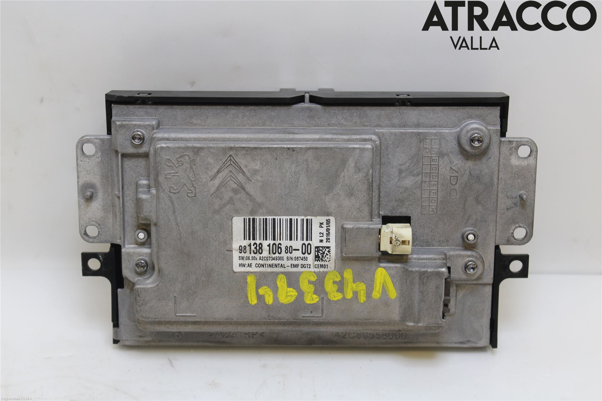 Citroen C4 II 11-18 Bildskärm