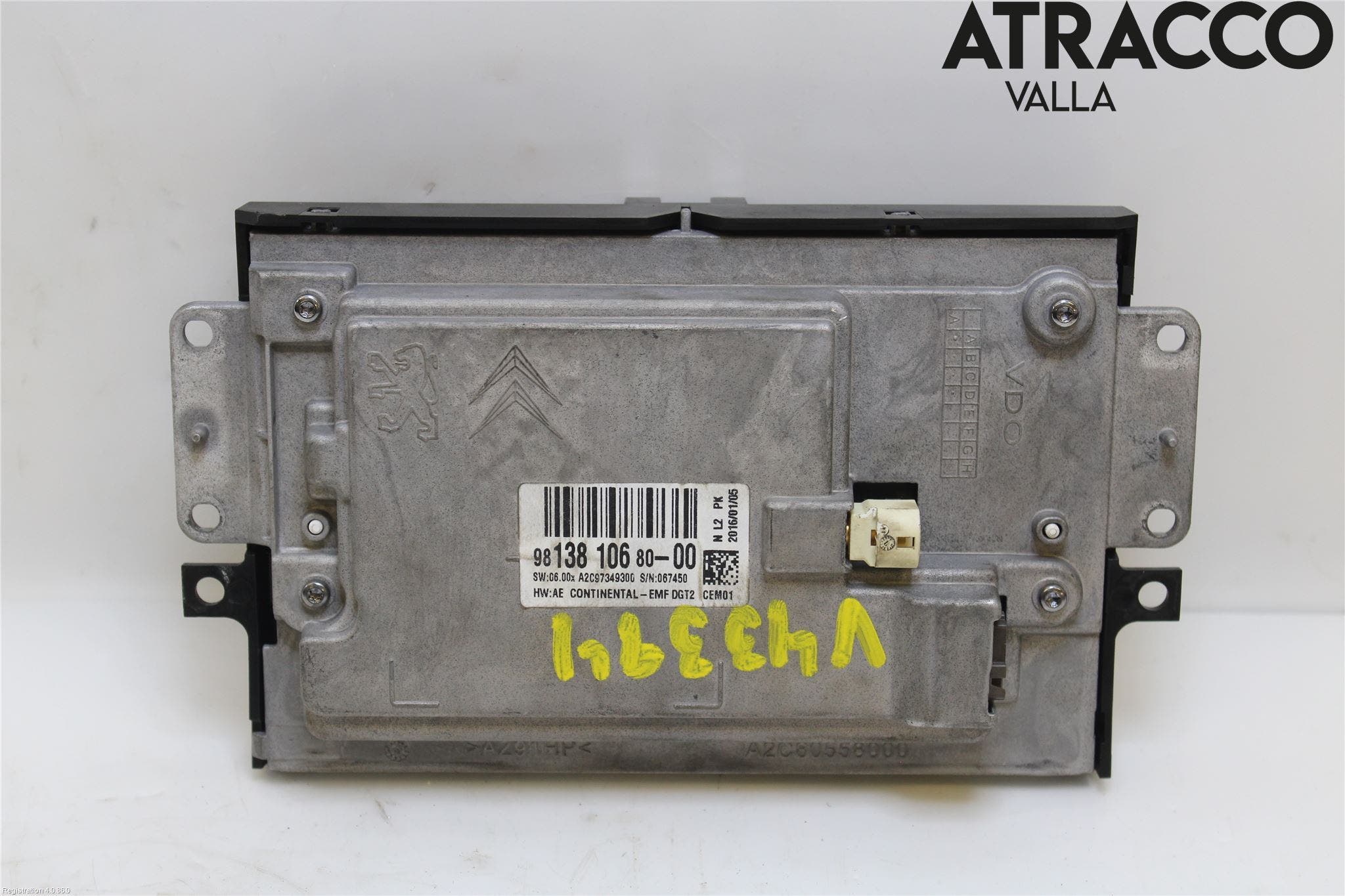 Citroen C4 II 11-18 Bildskärm