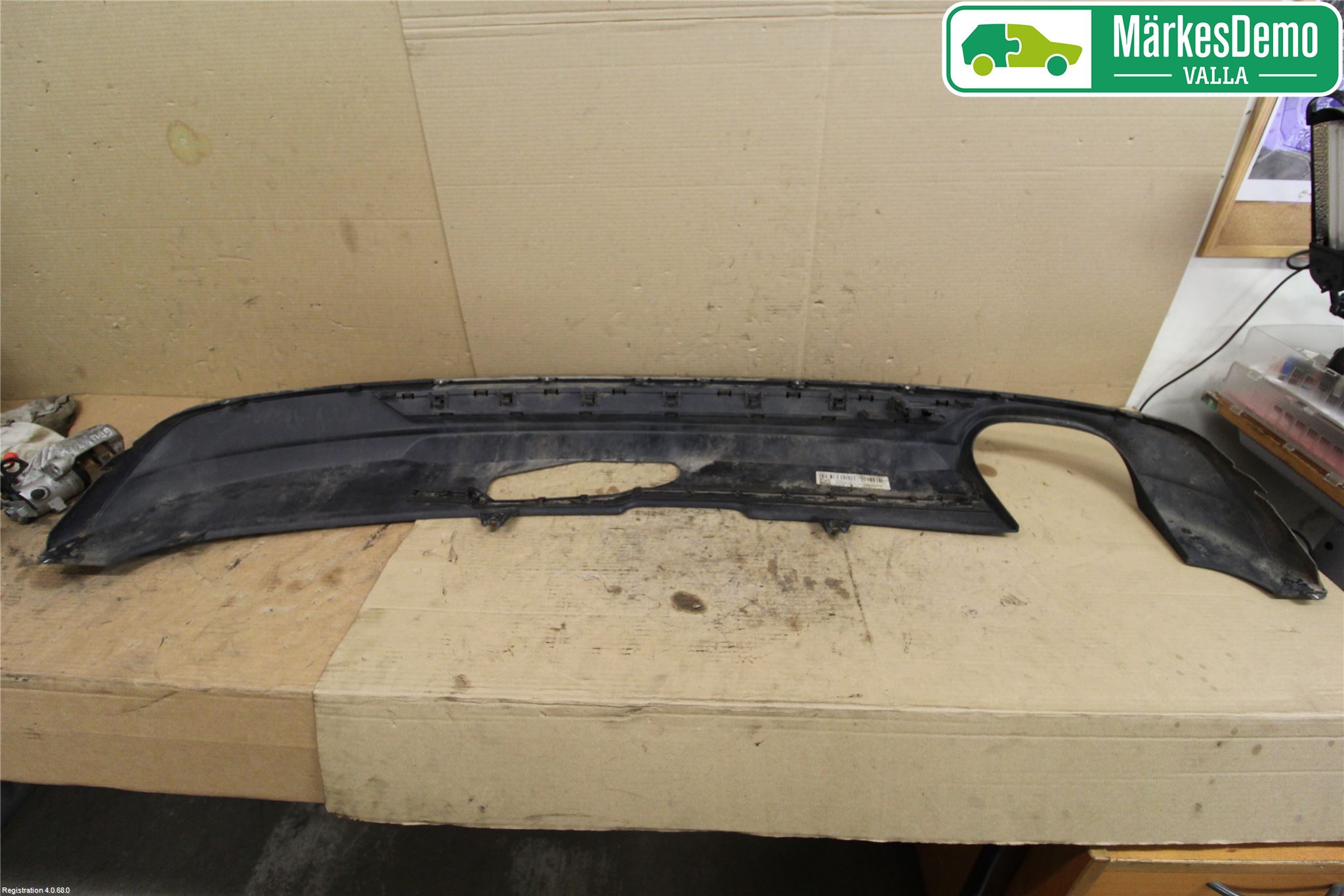 Audi A5 17- Stötfångardel Bak Mitt