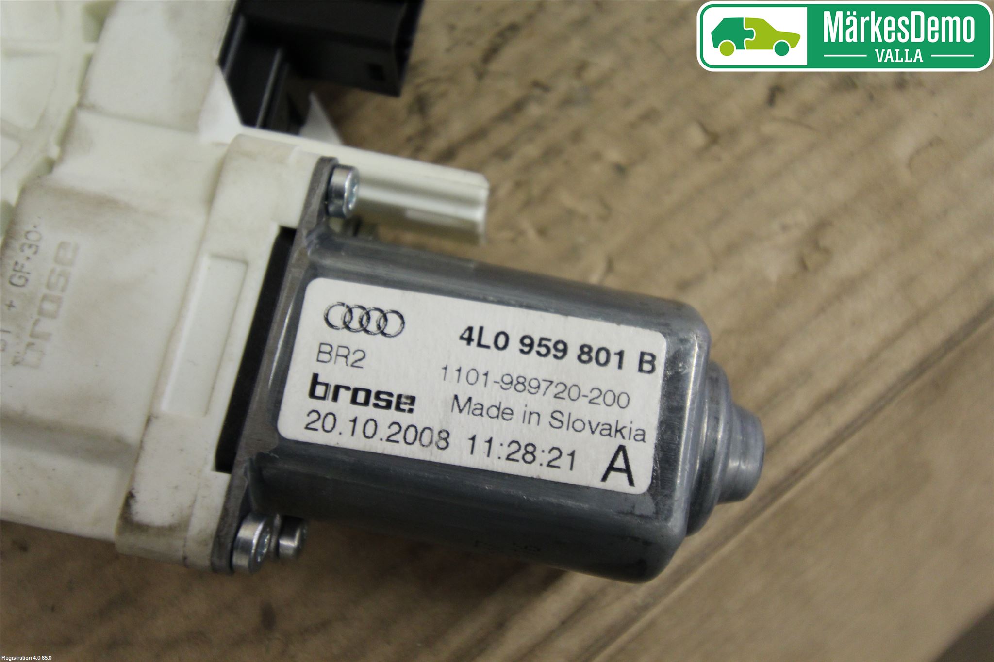 Audi Q7/SQ7 Fönsterhiss El Kompl