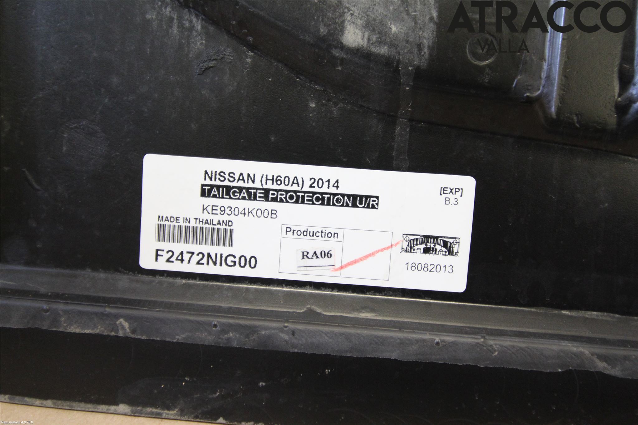 Nissan NAVARA, TREK-1 17-21 Flakläm