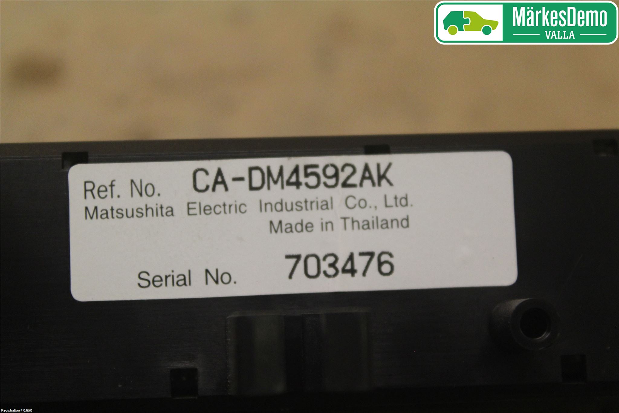 Mazda 6 02-08 Multifunktionsdisplay