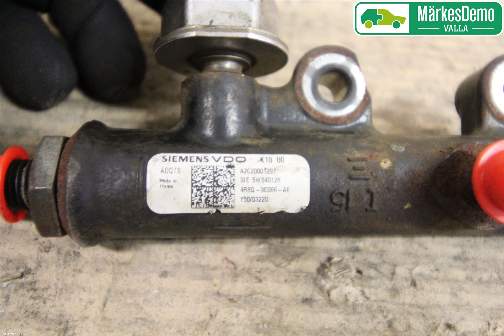 Peugeot 407 Injspridarrör