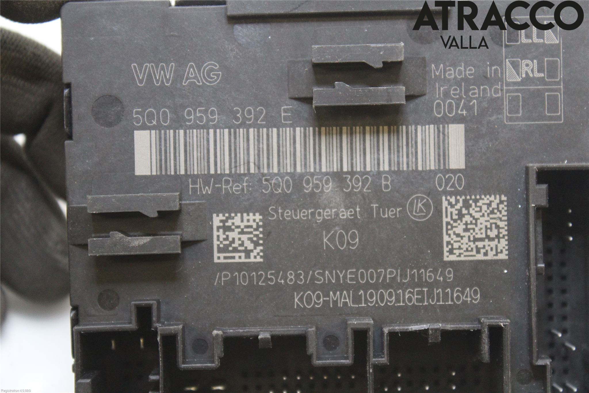 Volkswagen VW GOLF / E-GOLF VII 13-20 Styrenhet Dörr