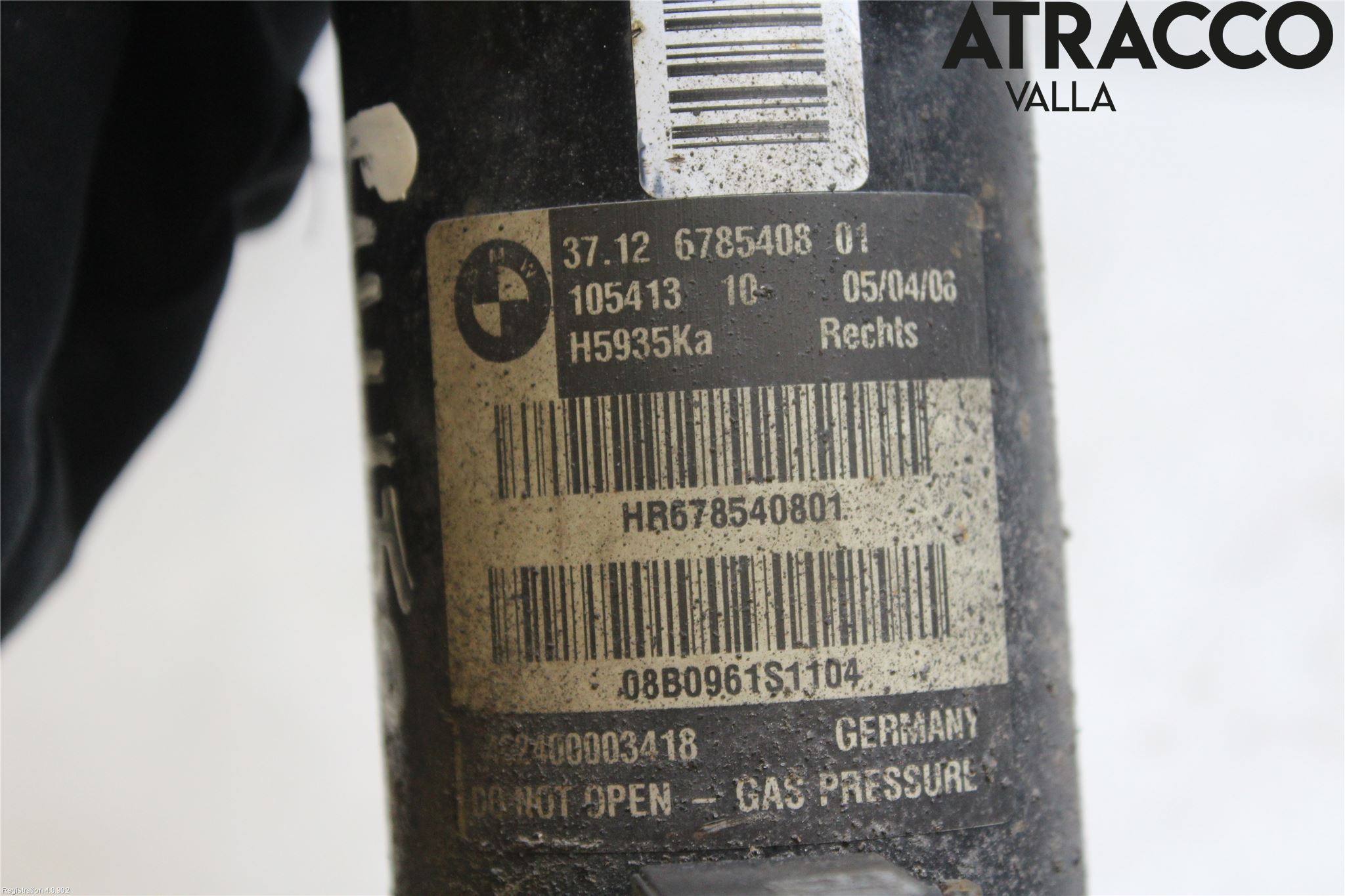 BMW X6 E71/E72   08-14 Stötdämpare Bak