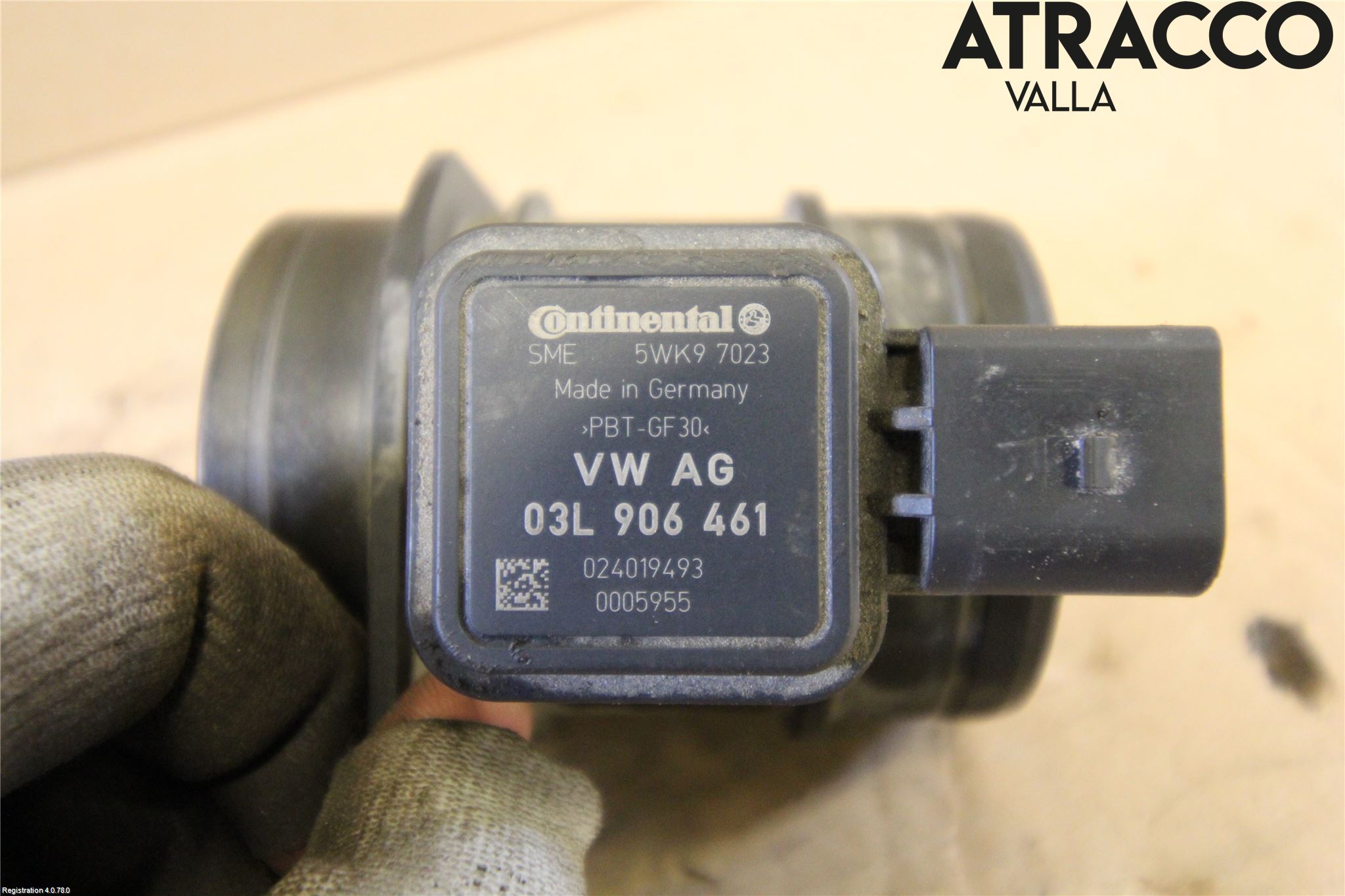 Audi A3/S3 05-13 Injluftmassamätare