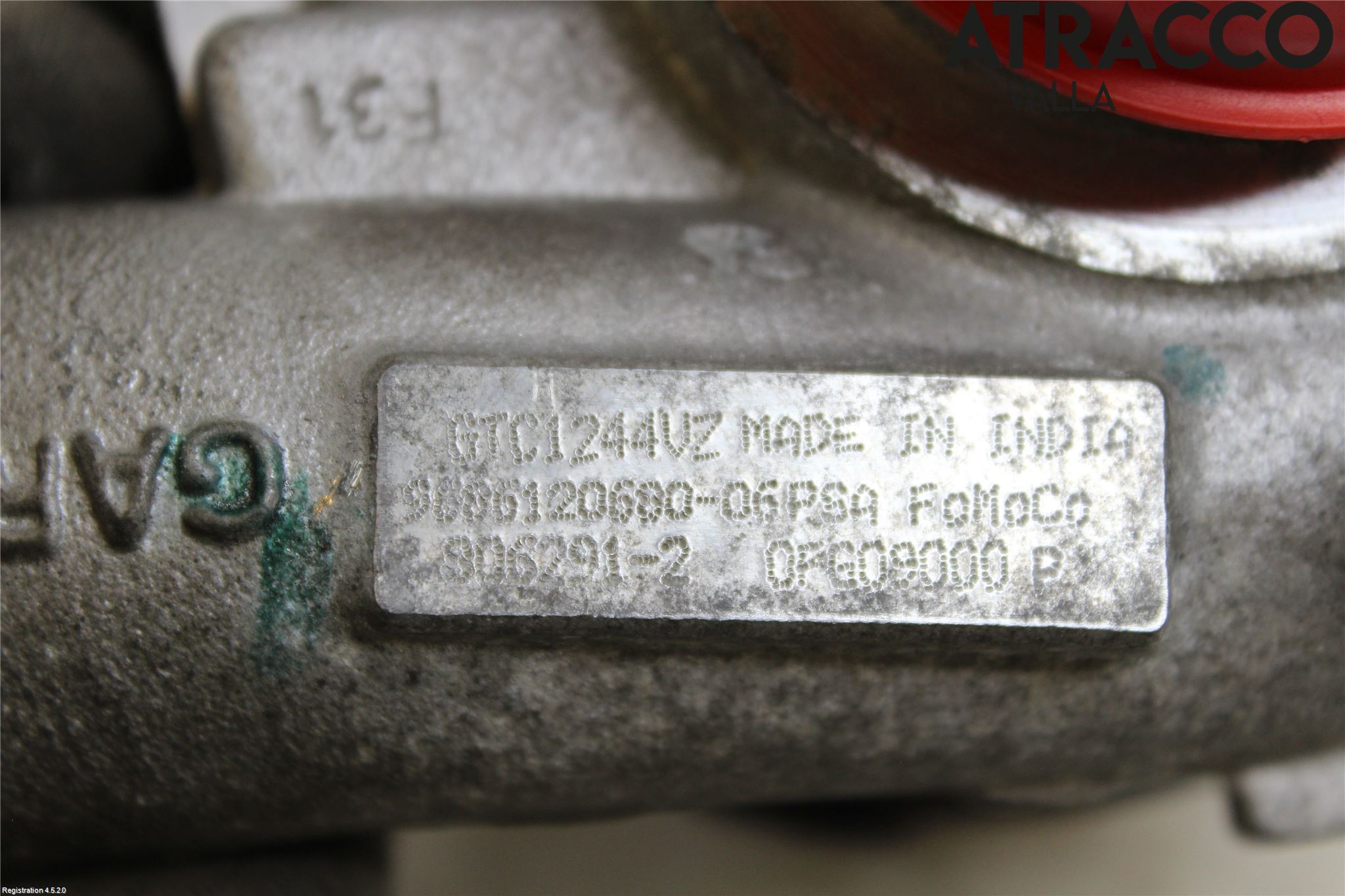 Peugeot 308 08-13 Turboaggregat