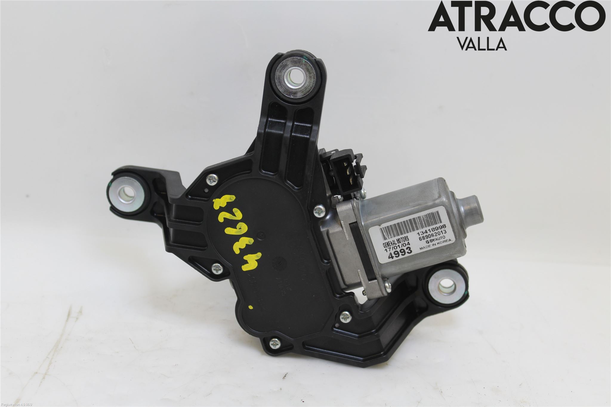 Opel ASTRA K 16-22 Torkarmotor Baklucka