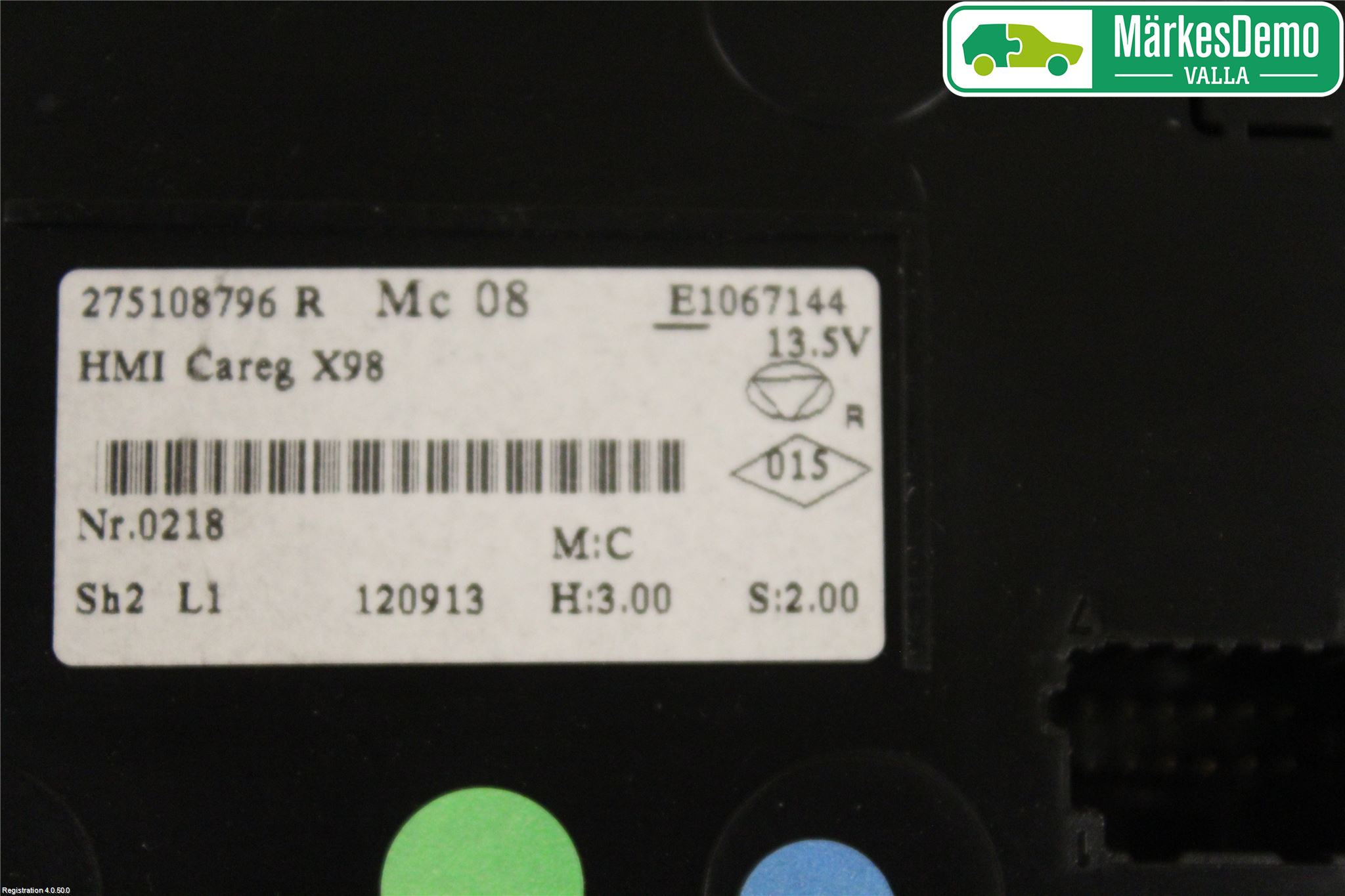 Renault CLIO IV 12-16 Värmereglage