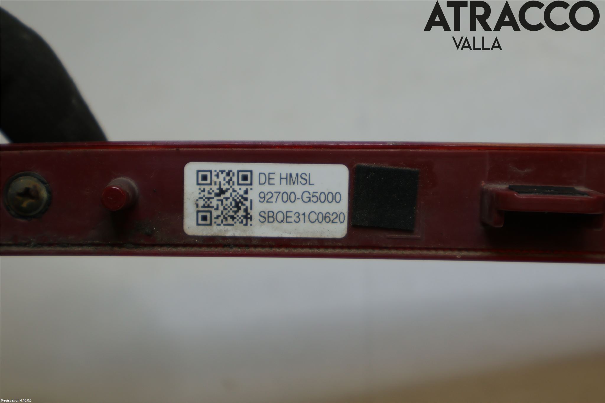 Kia NIRO (DE) 17-22 Bromsljus Bakruta
