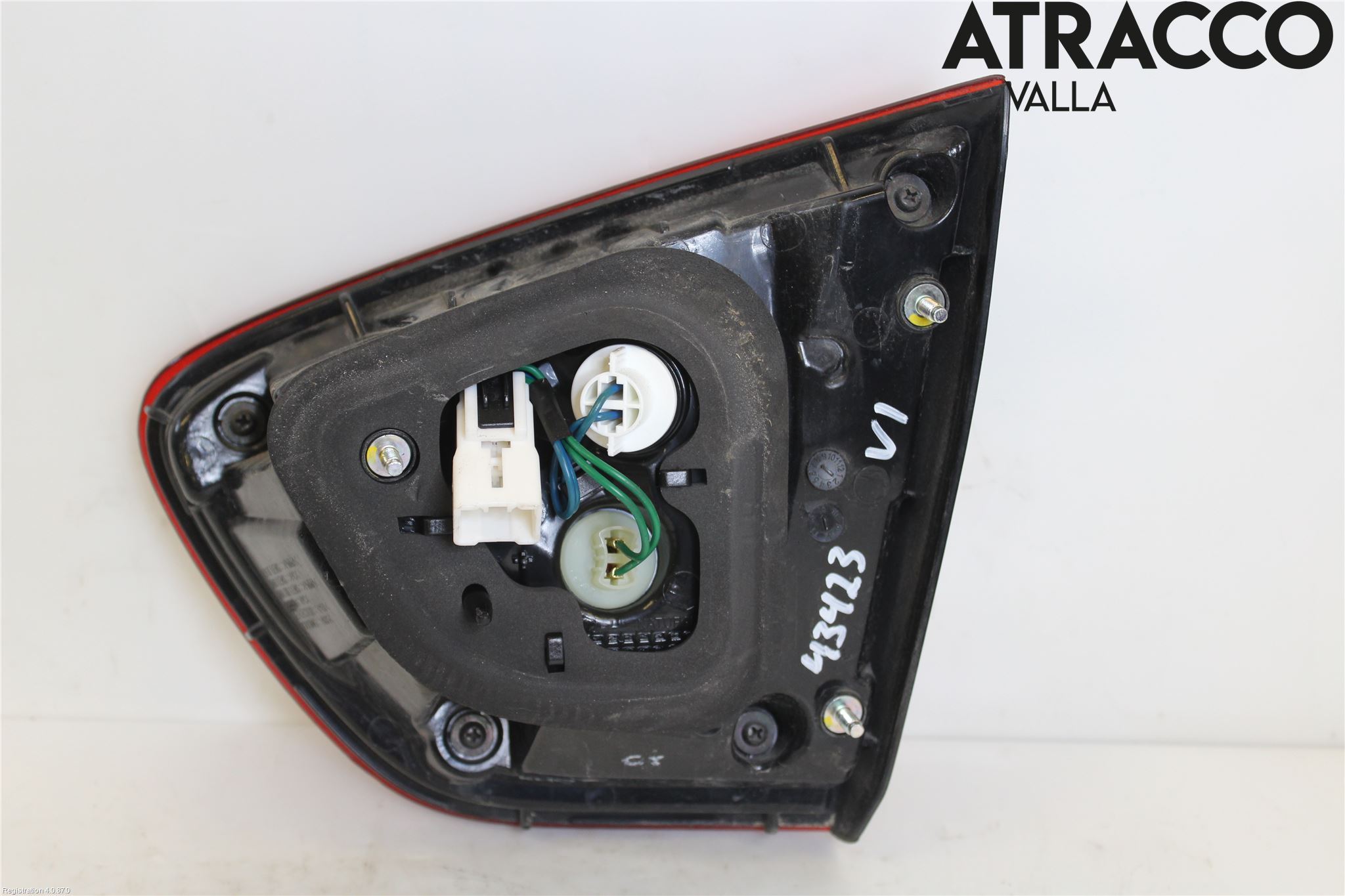 Kia RIO 12-16 Bakljus Lucka Vä