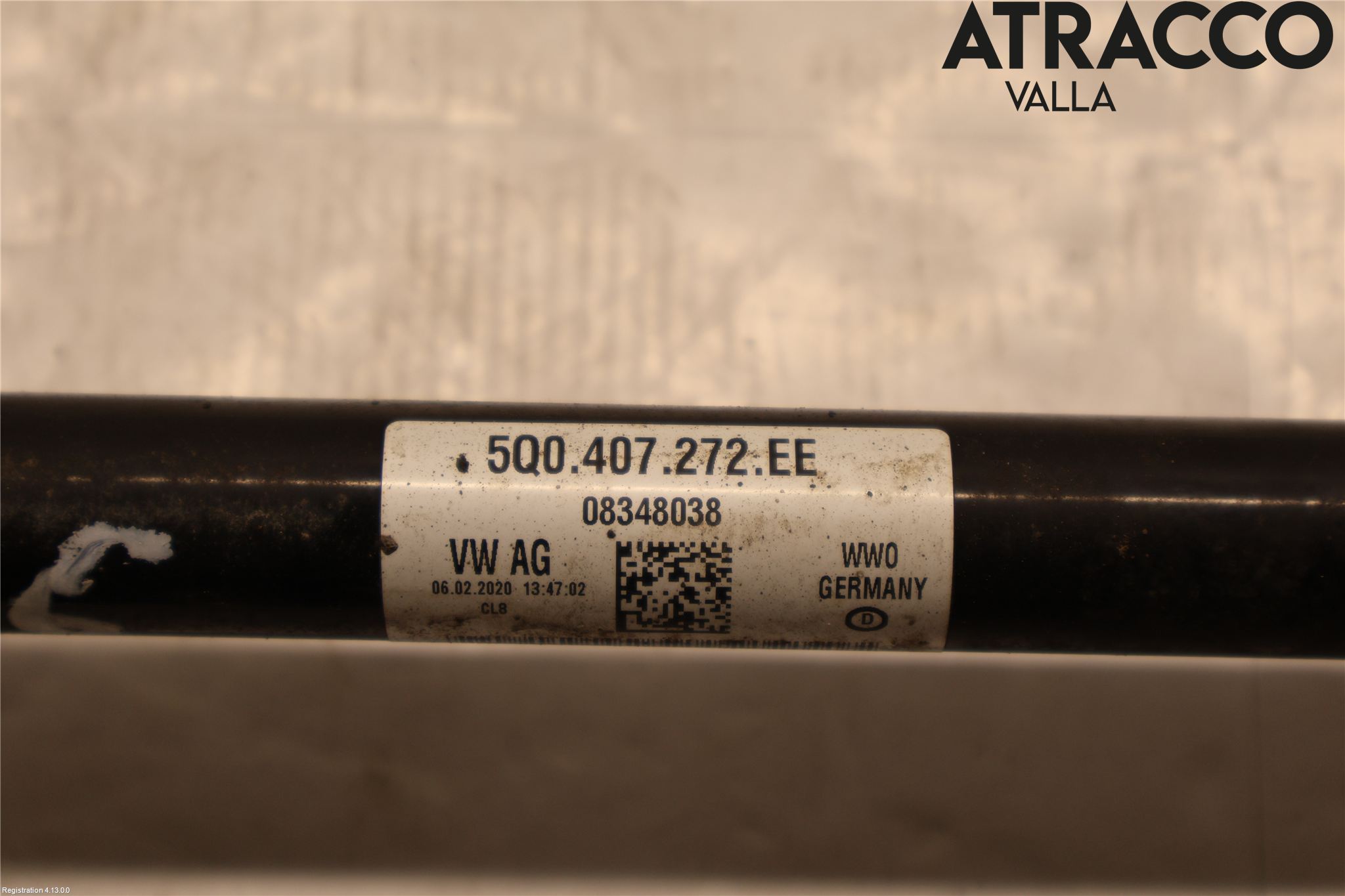 Volkswagen VW GOLF / E-GOLF VII 13-20 Drivaxel Fram Höger