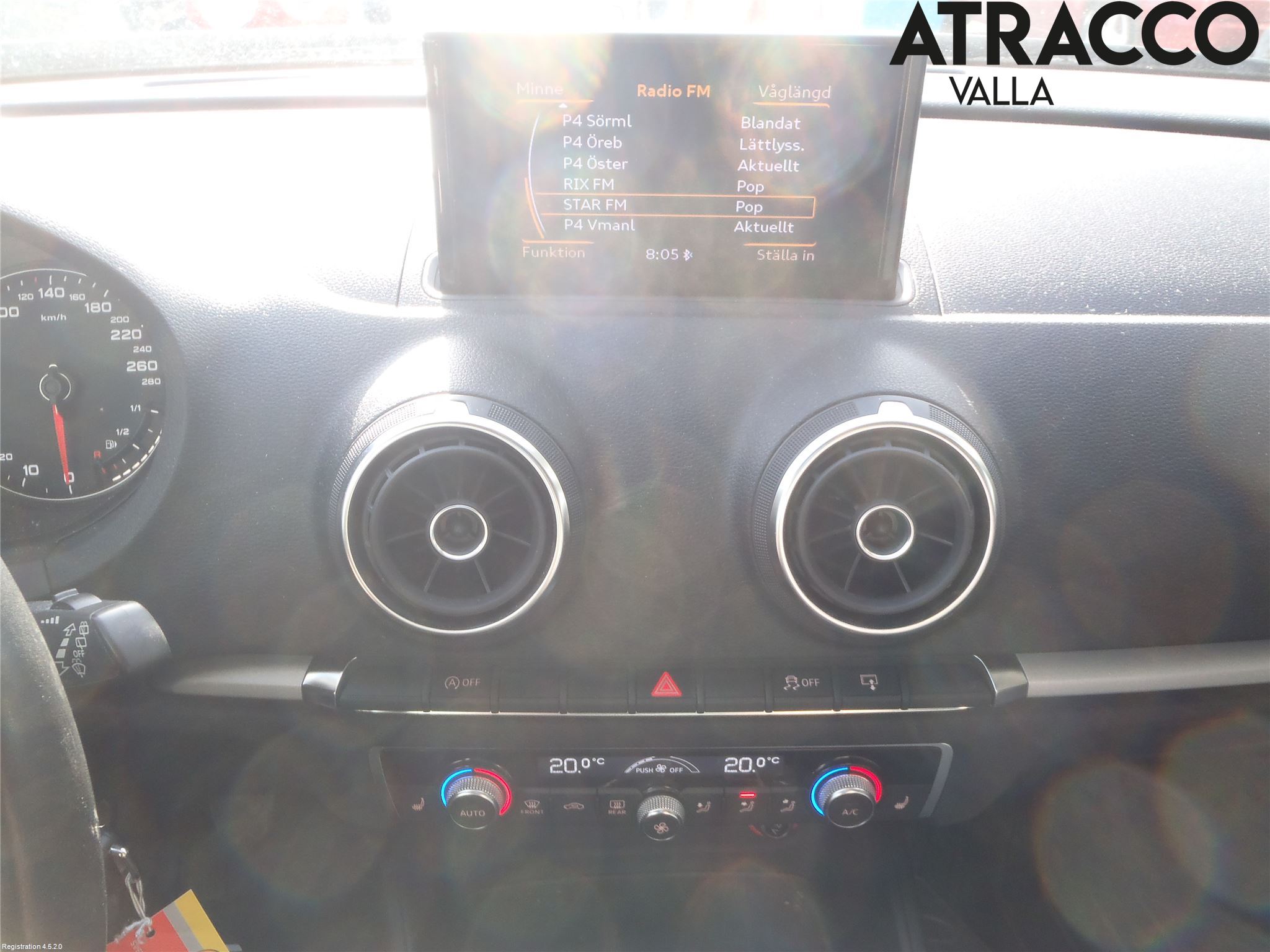 Audi A3/S3 05-13 Ac Styrenhet Ac Manöveren