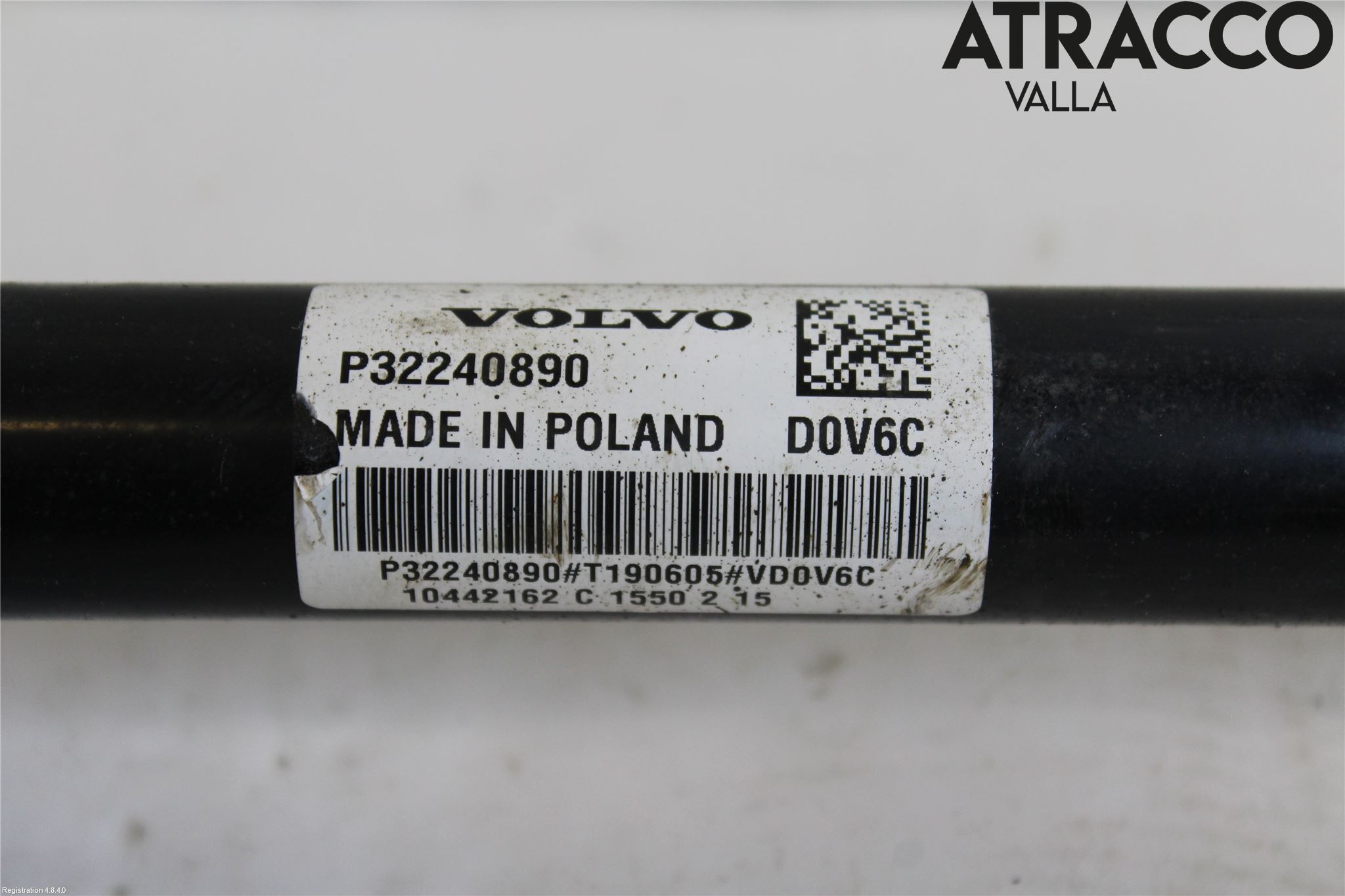 Volvo XC60 18- Drivaxel Bak Höger