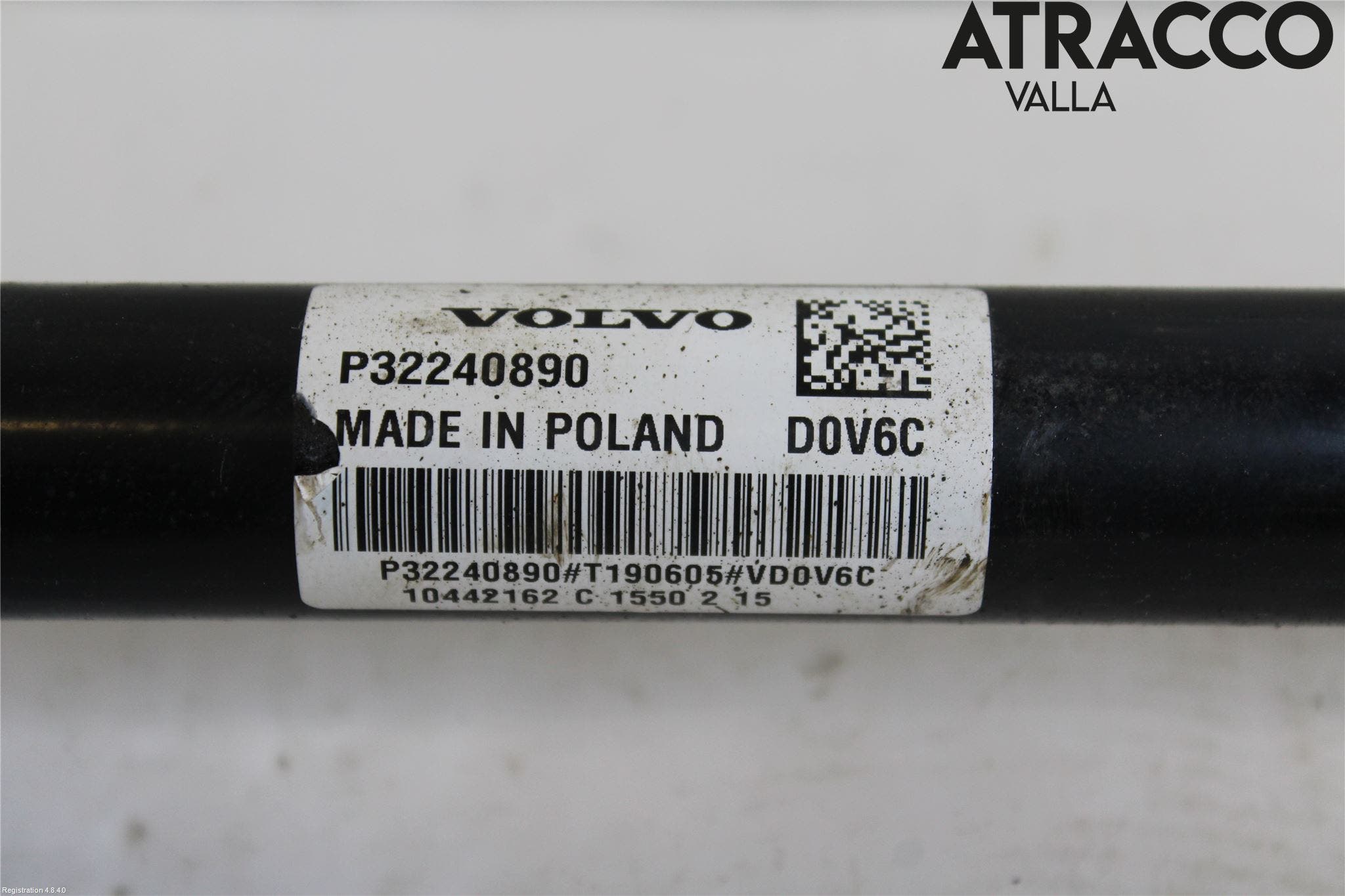 Volvo XC60 18- Drivaxel Bak Höger