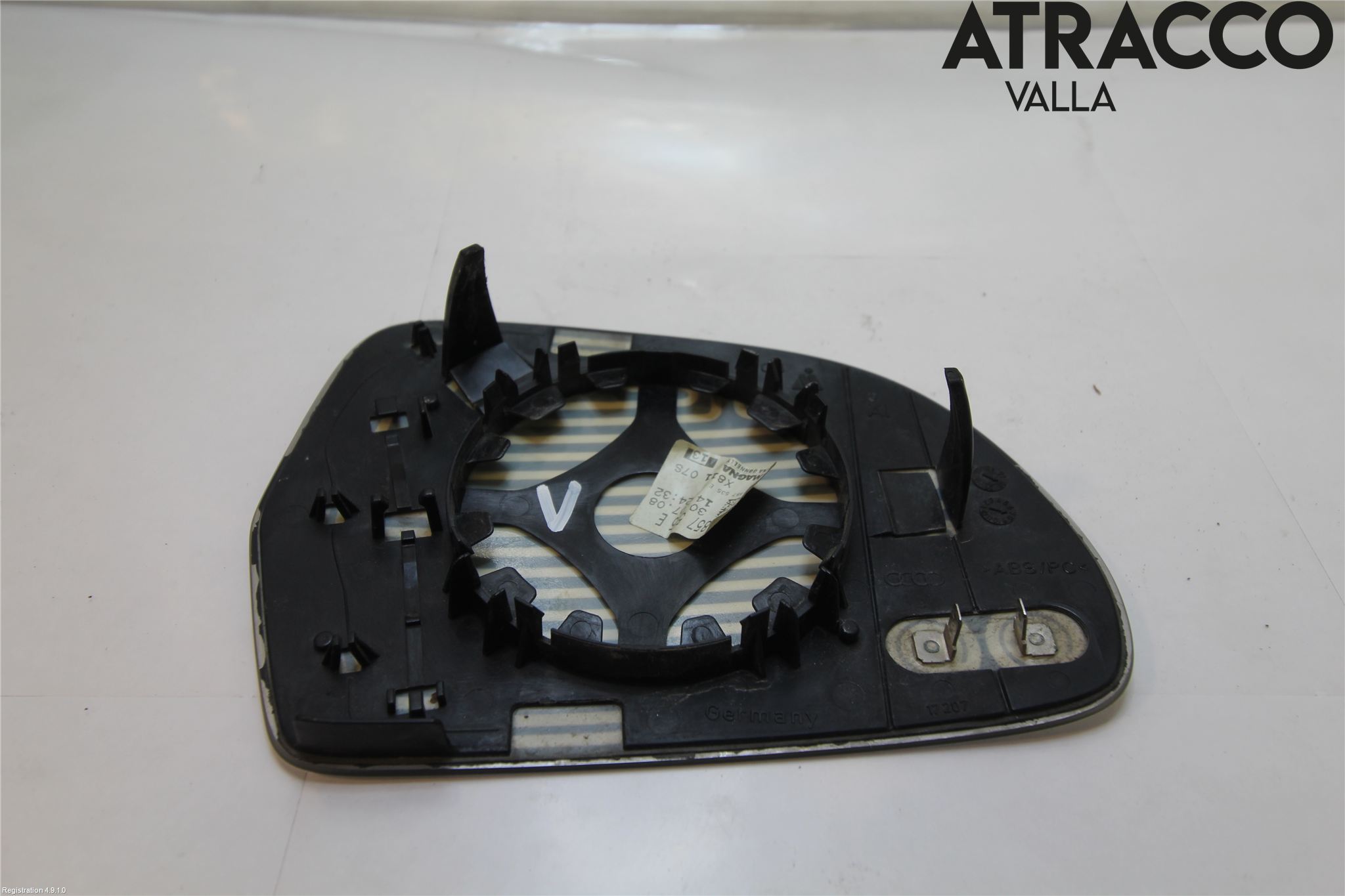 Audi A4/S4 08-11 Spegelglas Vä