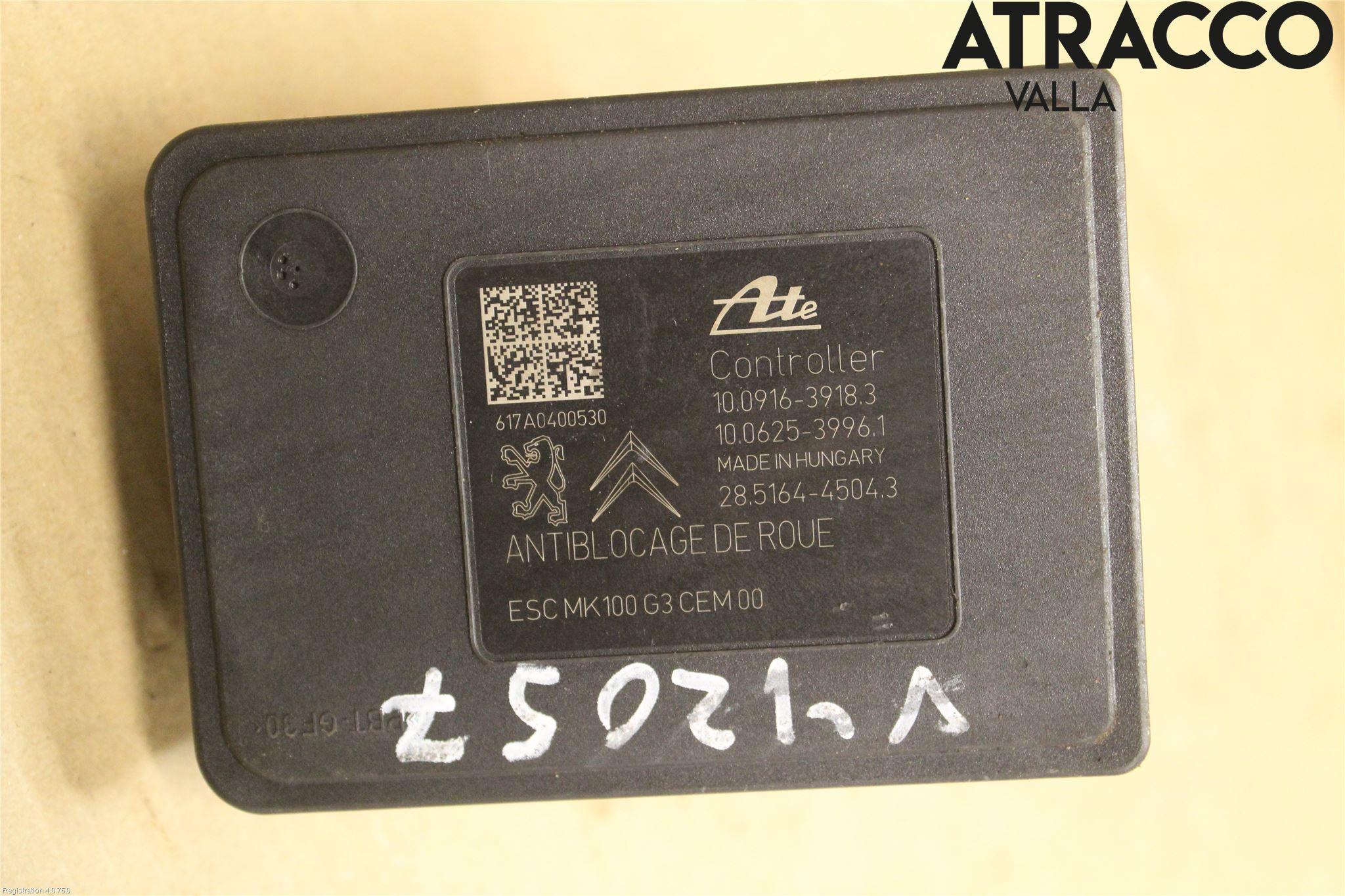 Peugeot 2008 13-20 Abs Hydraulaggregat