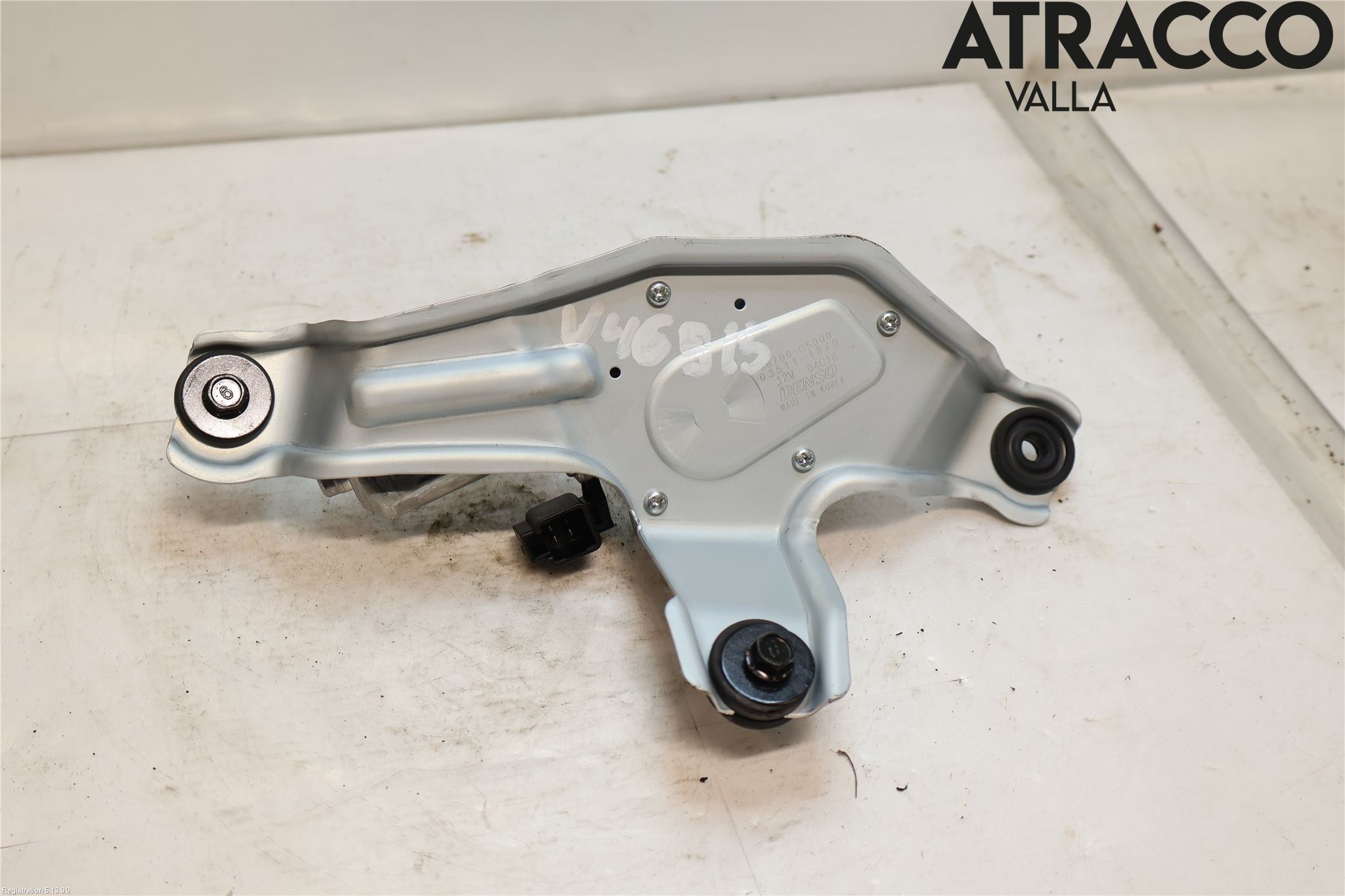 Kia NIRO (DE) 17-22 Torkarmotor Baklucka