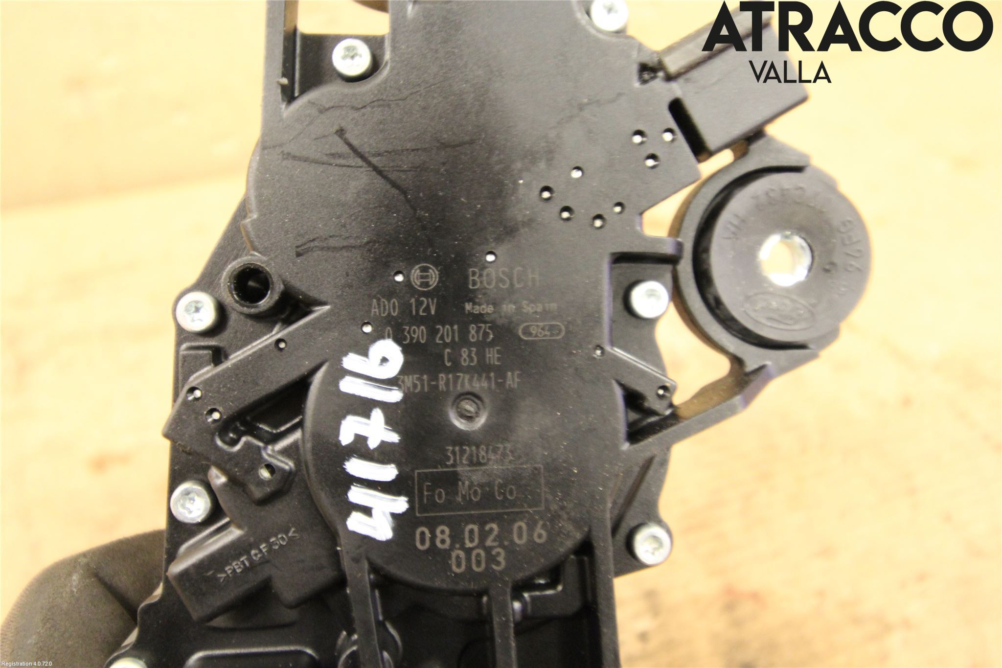 Ford MONDEO 07-15 Torkarmotor Baklucka