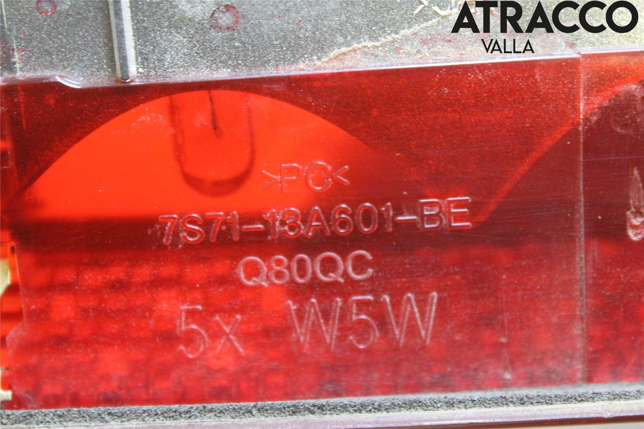 Ford C-MAX II  11-14 Bromsljus Bakruta