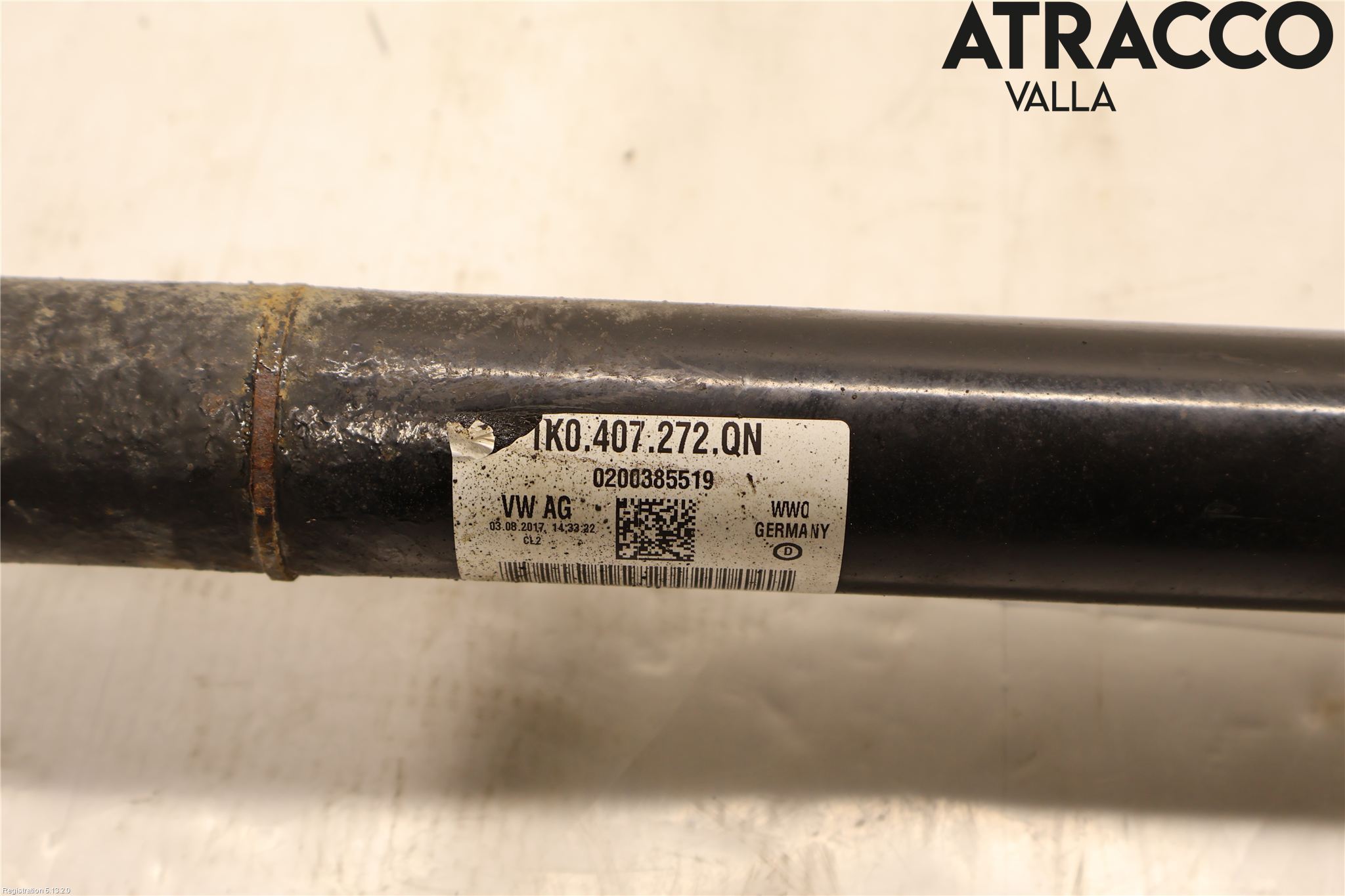 Audi Q2/SQ2 17- Drivaxel Fram Höger