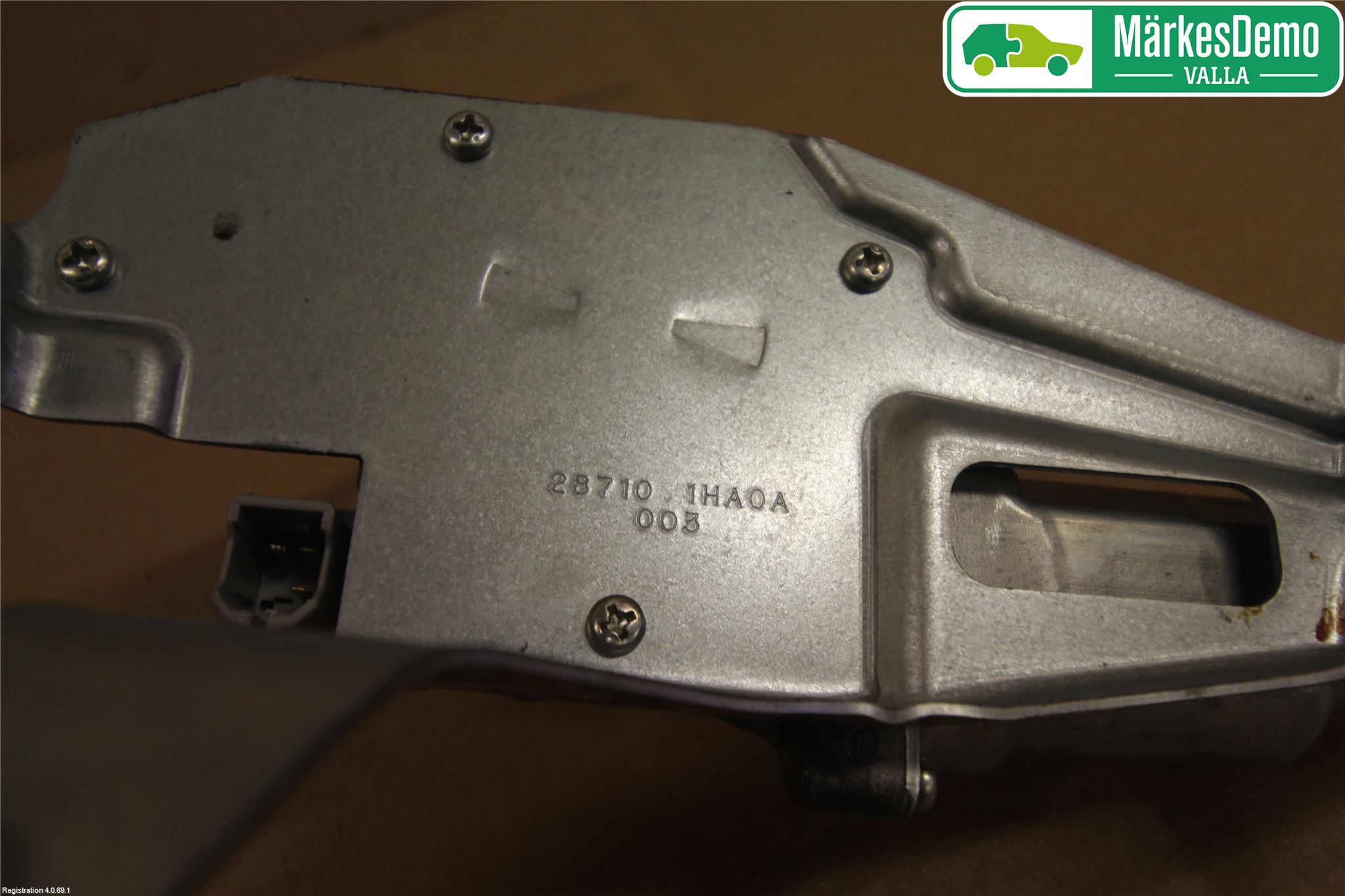 Nissan MICRA 11-16 Torkarmotor Baklucka