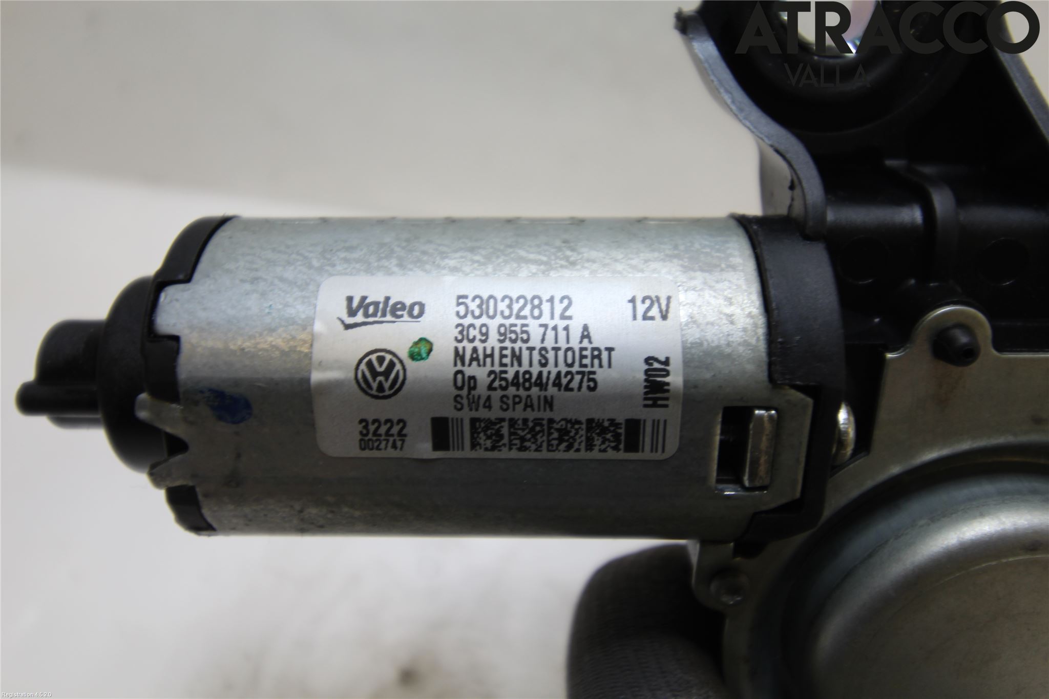 Volkswagen VW PASSAT 11-14 Torkarmotor Baklucka